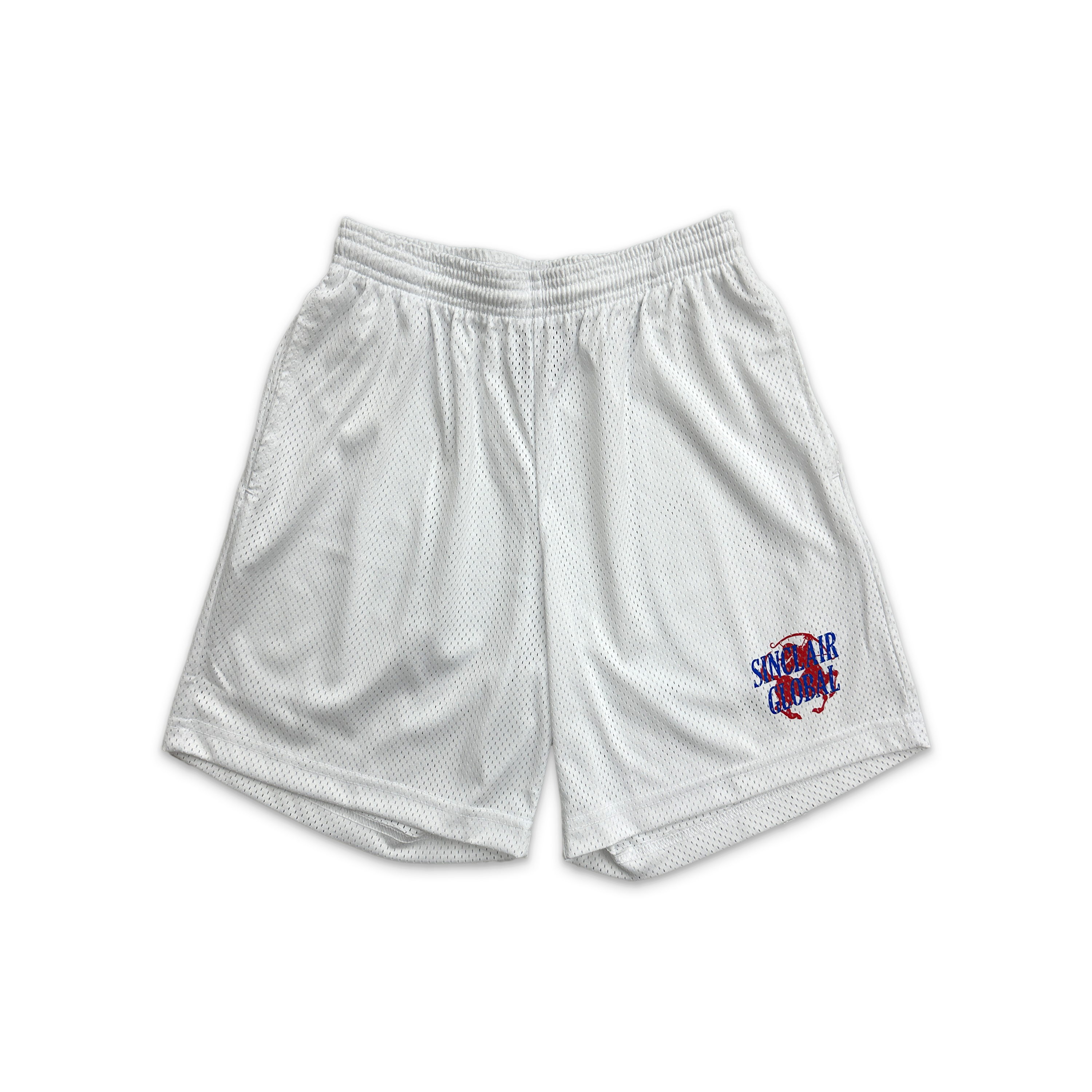 Sinclair, Mesh Shorts "White"