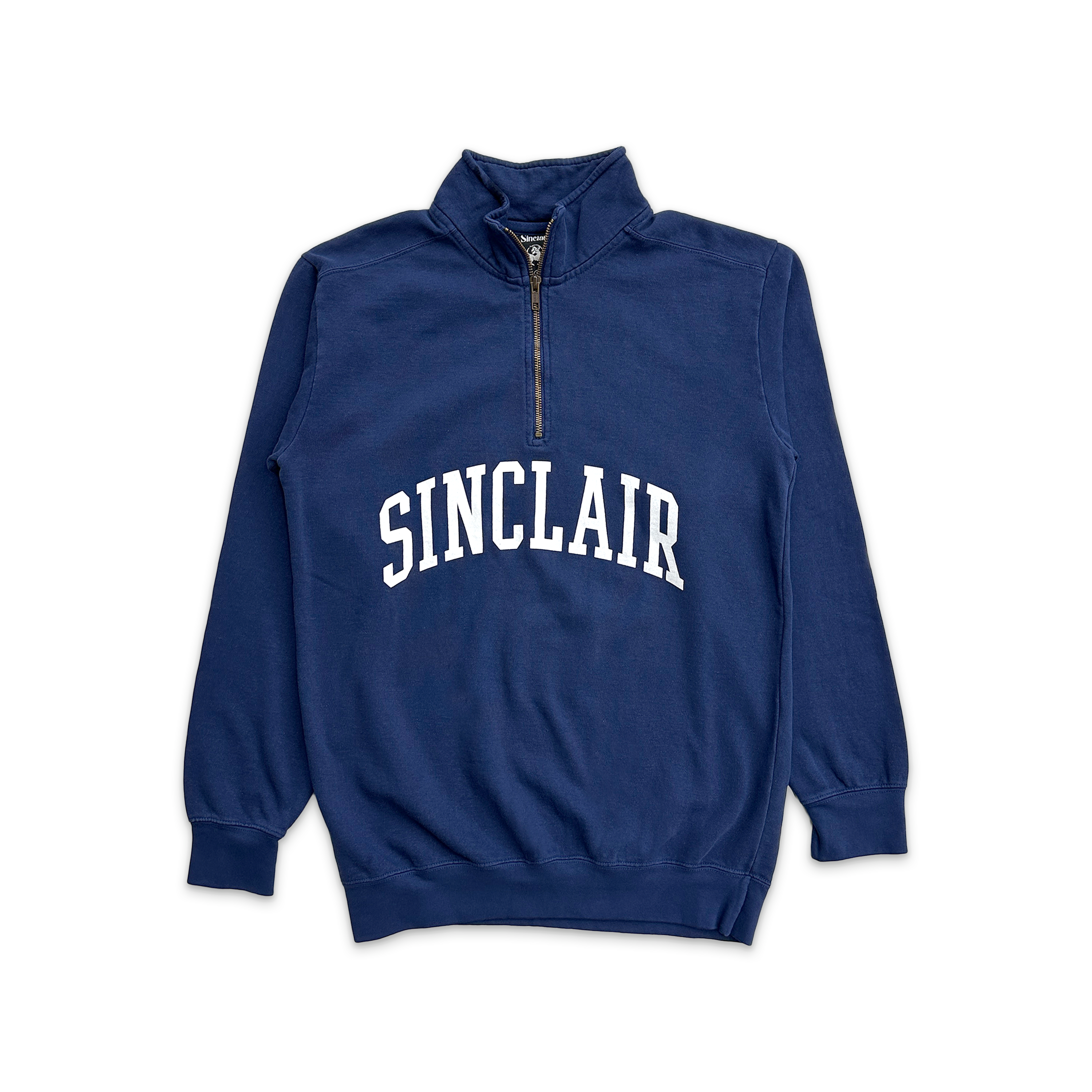 Sinclair, Arch Logo Quarter Zip Jacket "Navy"