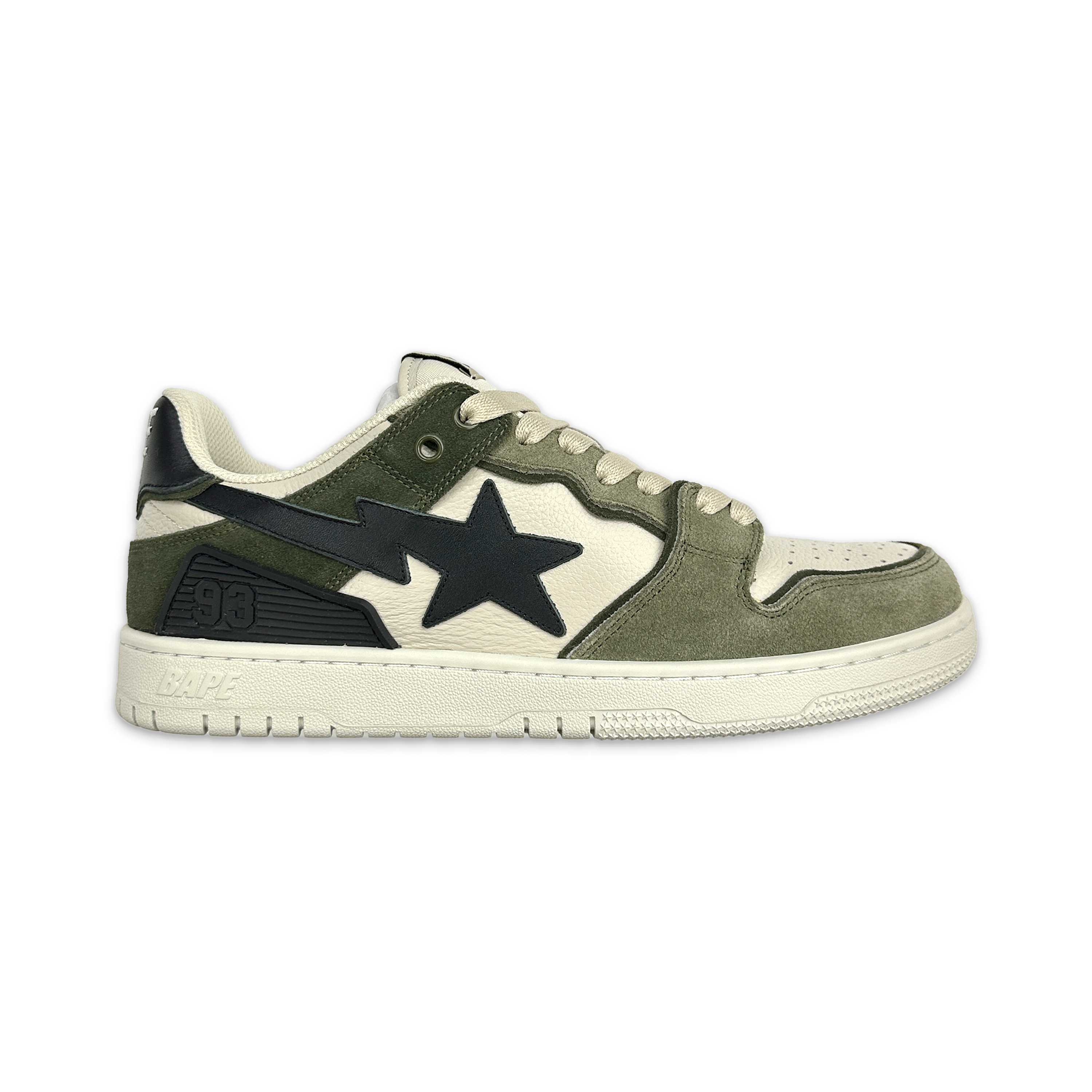 A Bathing Ape (BAPE), Bape SK8sta "Olive” 2022