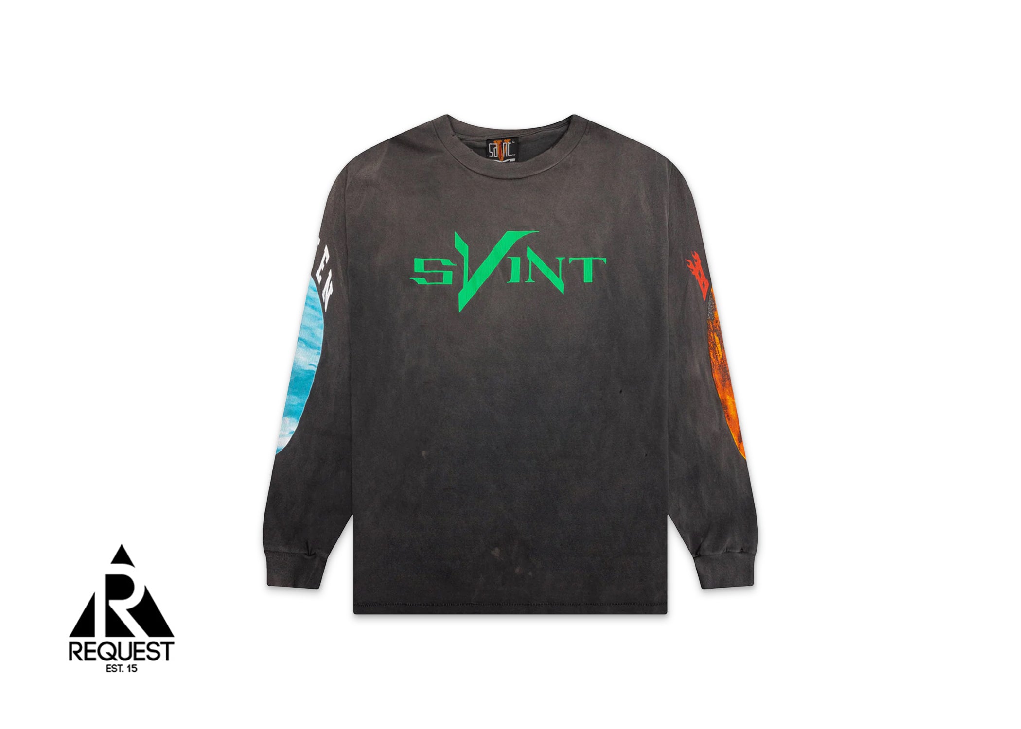 Saint Michael x Vlone Skull L/S Tee "Black"