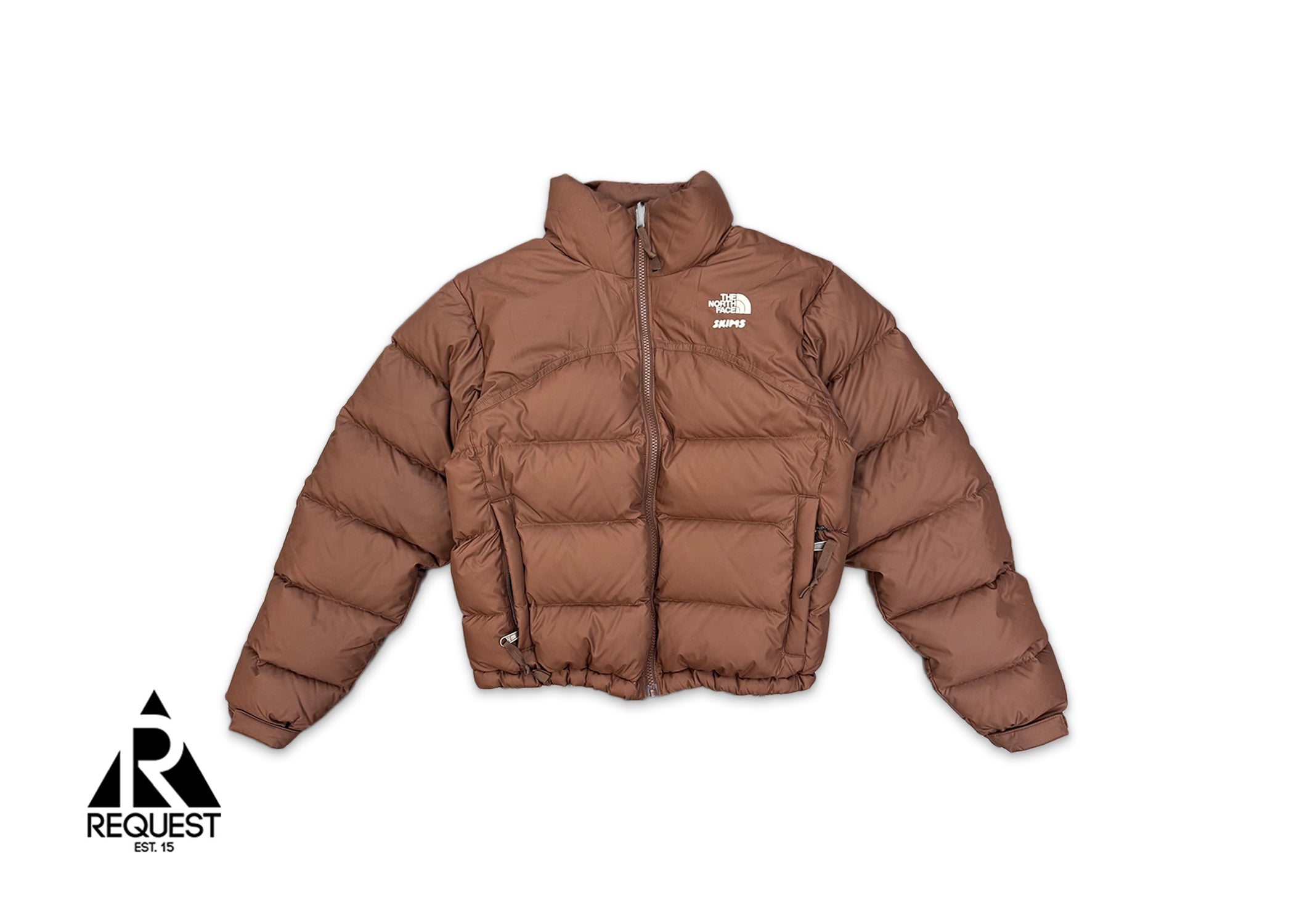 Skims, x TNF 2000 Retro Nuptse Jacket "Cocoa"