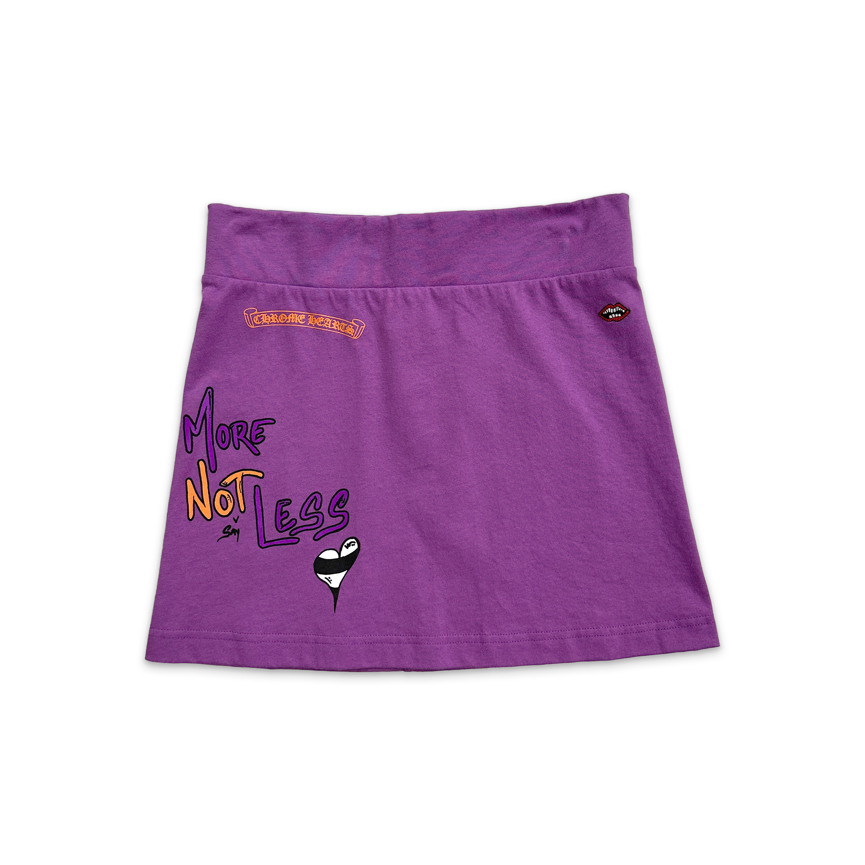 Chrome Hearts, Matty Boy I Want More Not Less Skirt "Purple" (W)