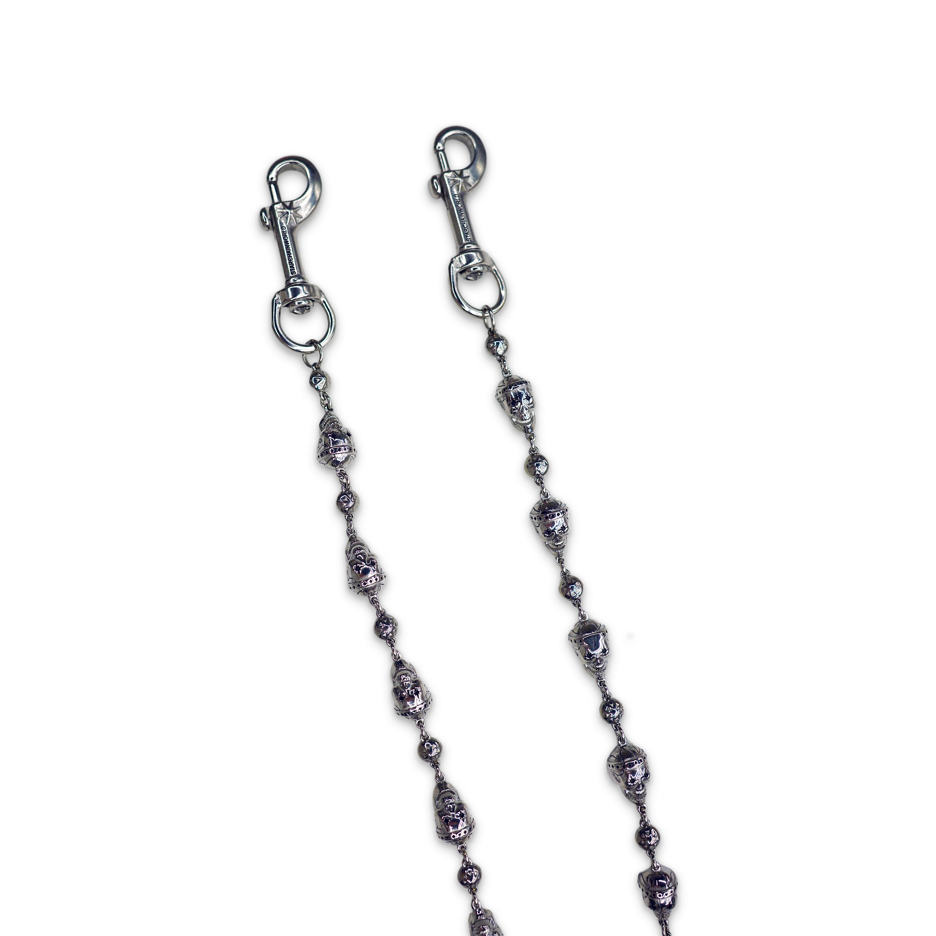 Skull Wallet Chain - No Stones