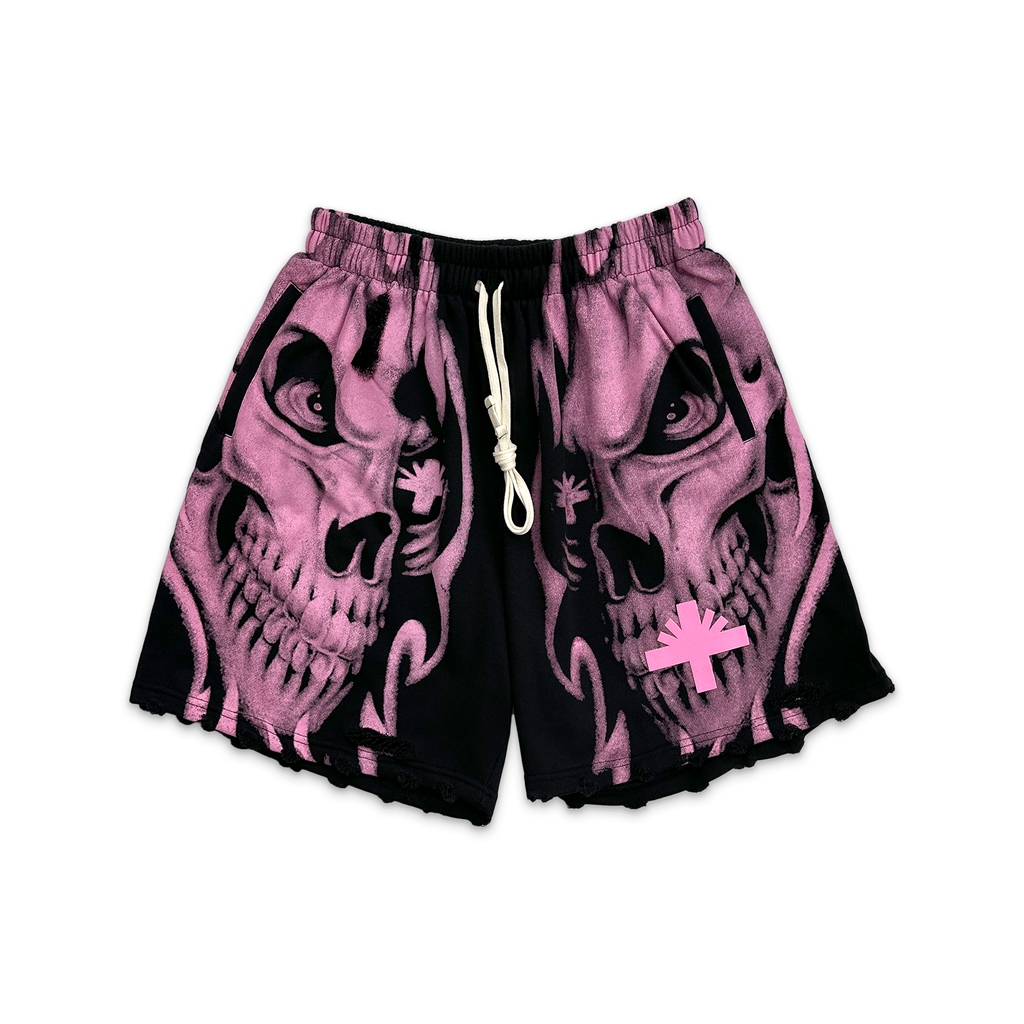 S 即発送 EC Melodi Skull Star Shorts Black skll_ab6a00a4-1169-44e4-8fa0-