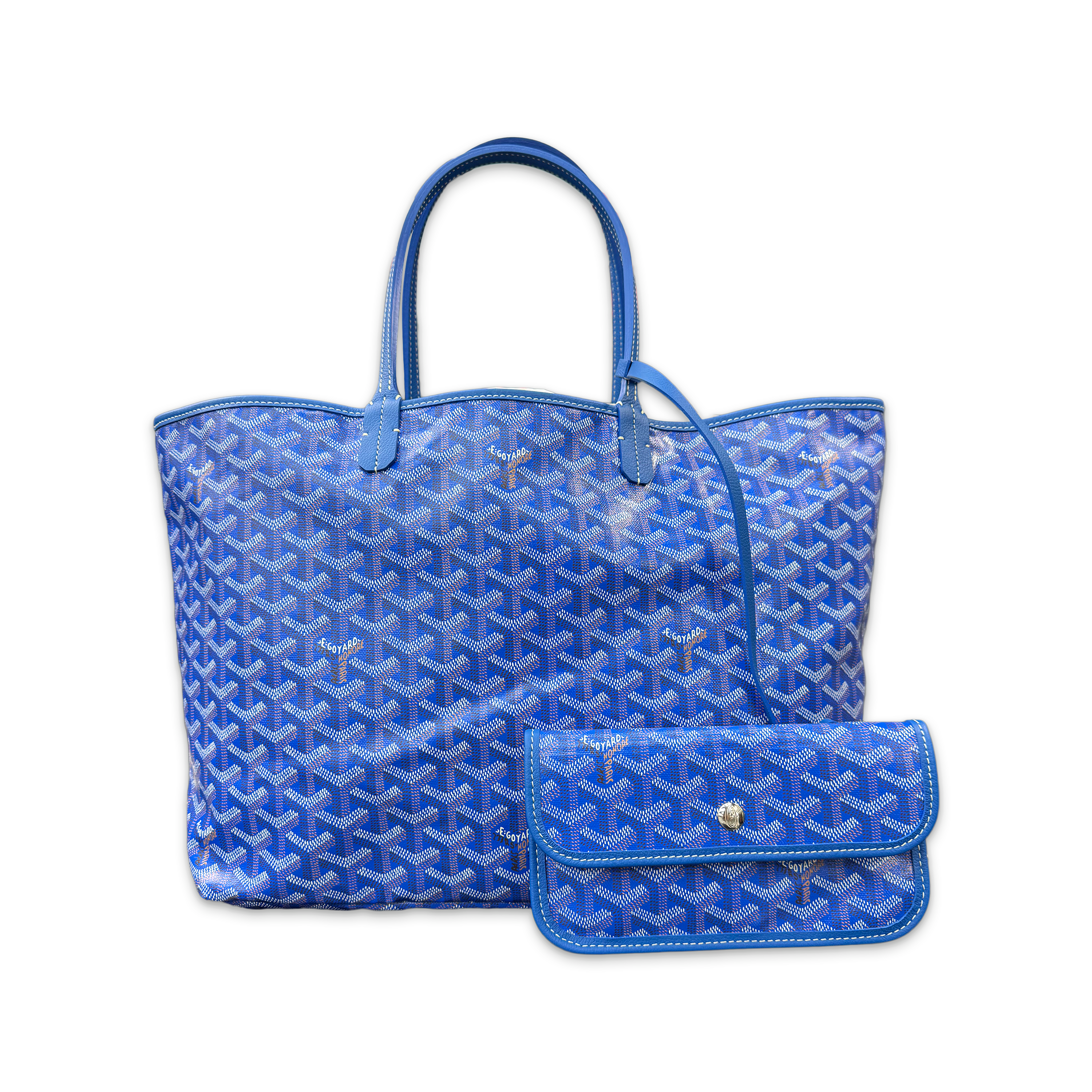 Goyard, Saint Louis PM Tote Bag "Sky Blue"