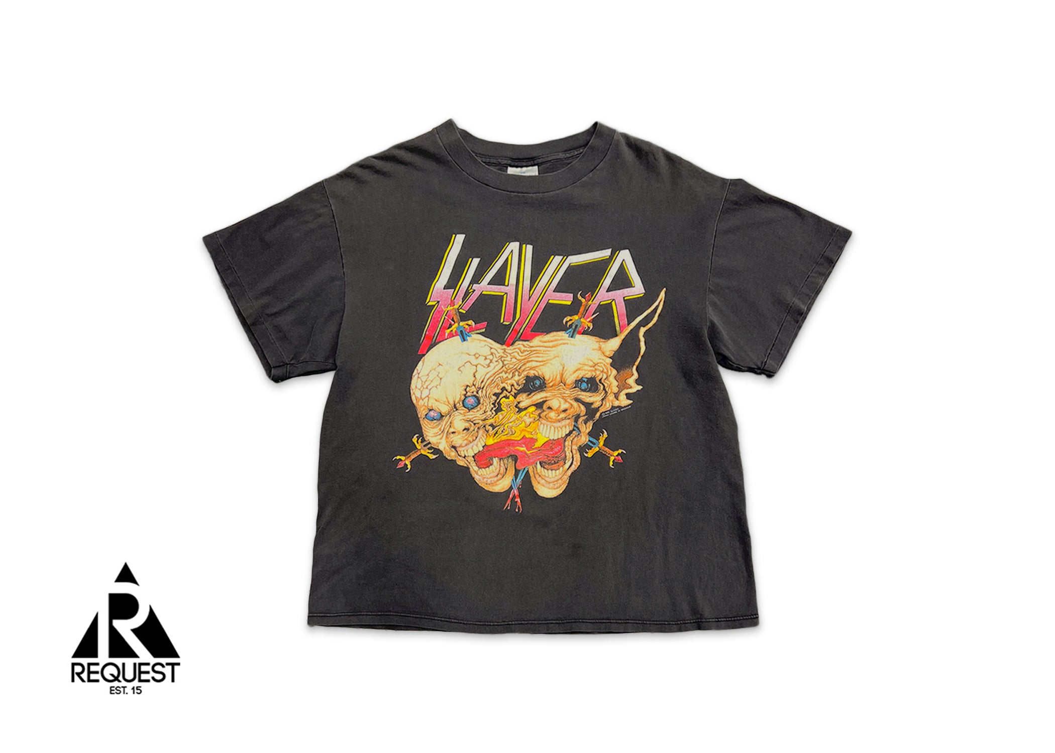 Vintage, Slayer 1991 Clash Of The Titans Tee