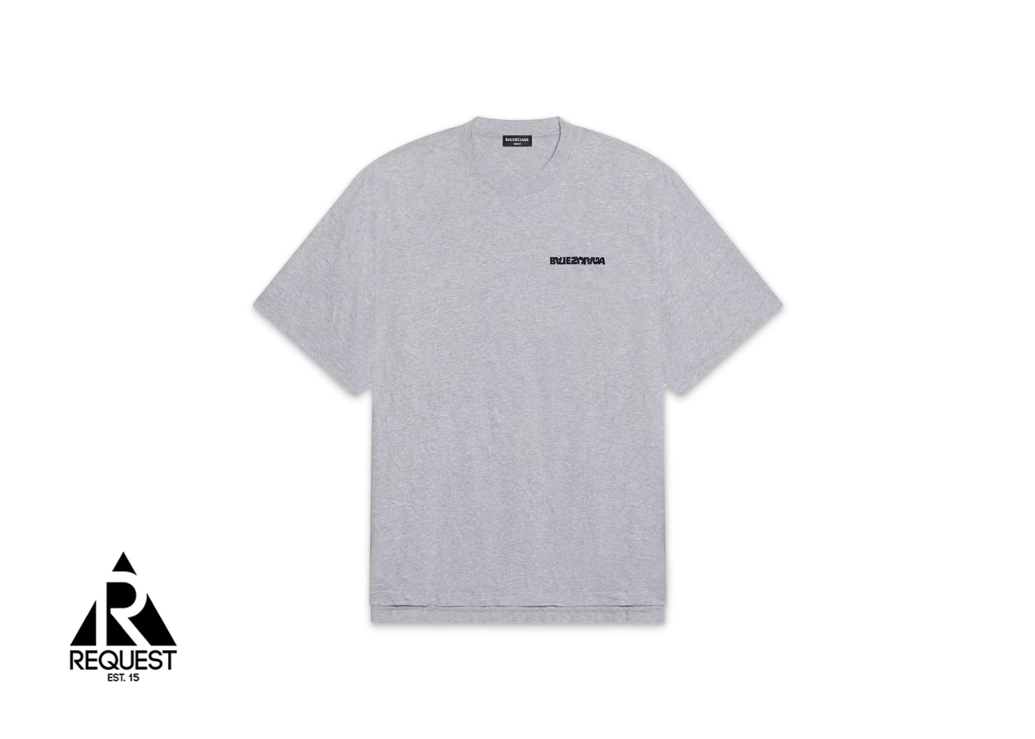 Balenciaga Turn Slit Tee "Grey"