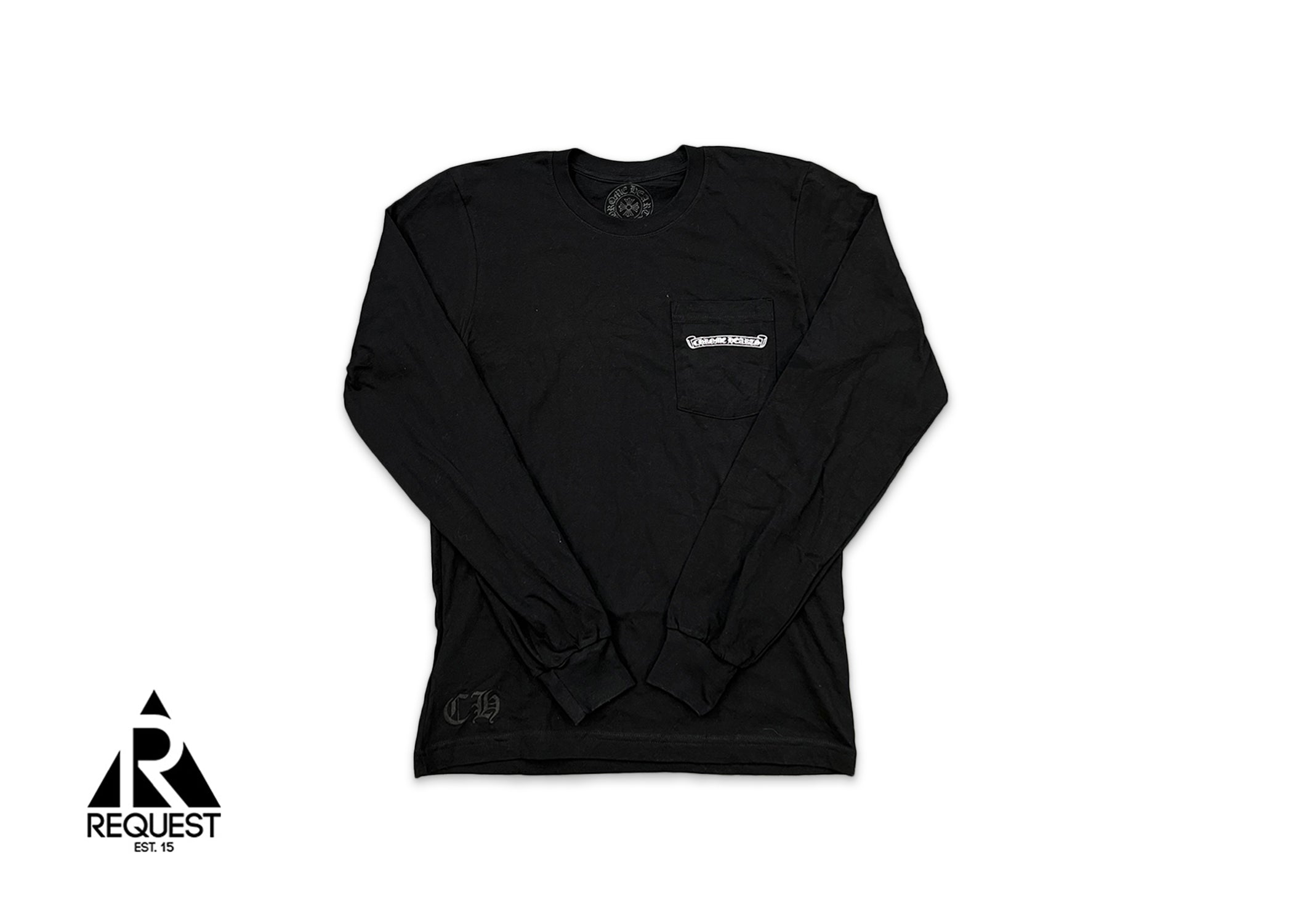 Chrome Hearts Shoulder Logo L/S Tee "Black"