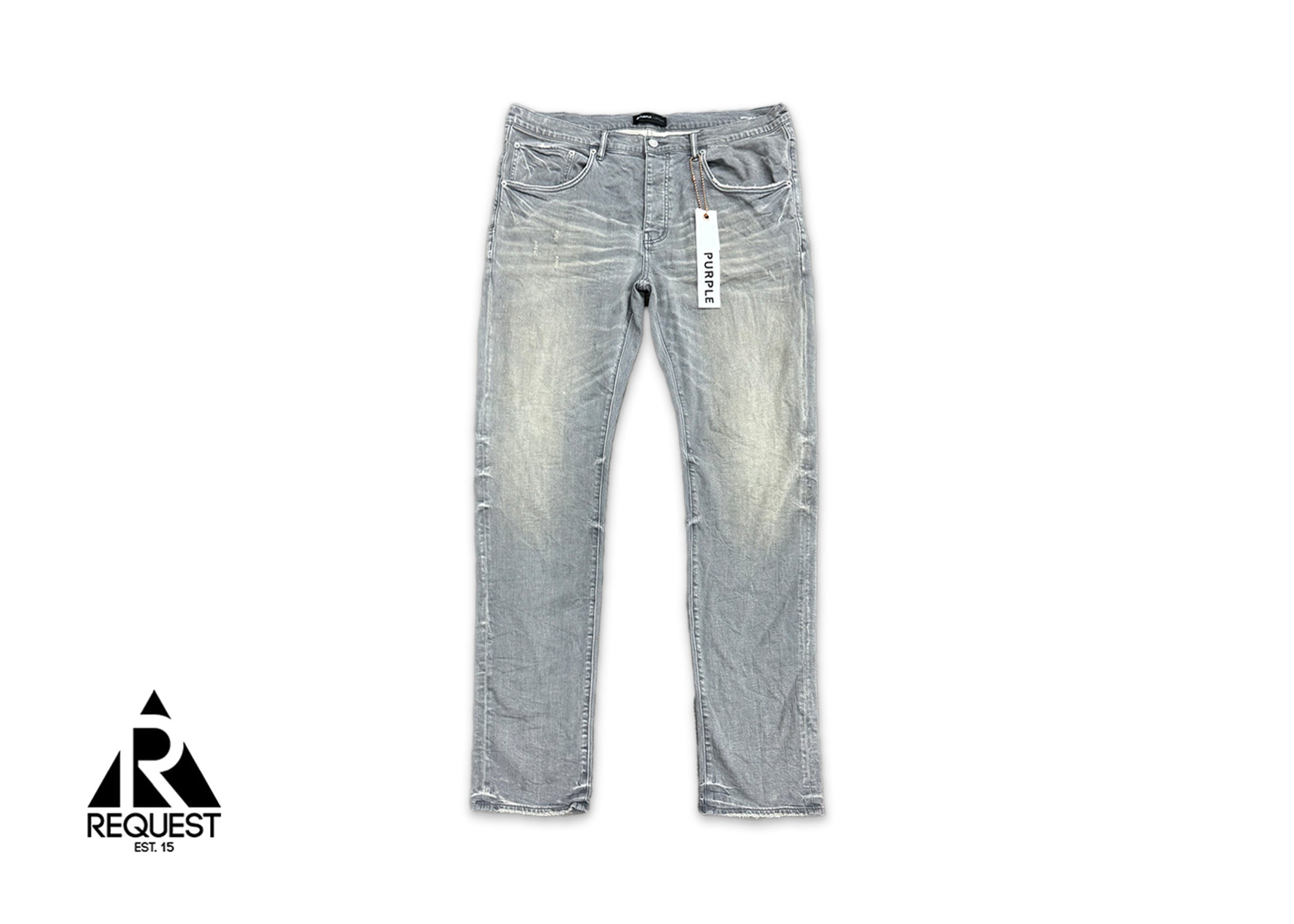 Request, Purple Brand "Vintage Slate Grey Jean"
