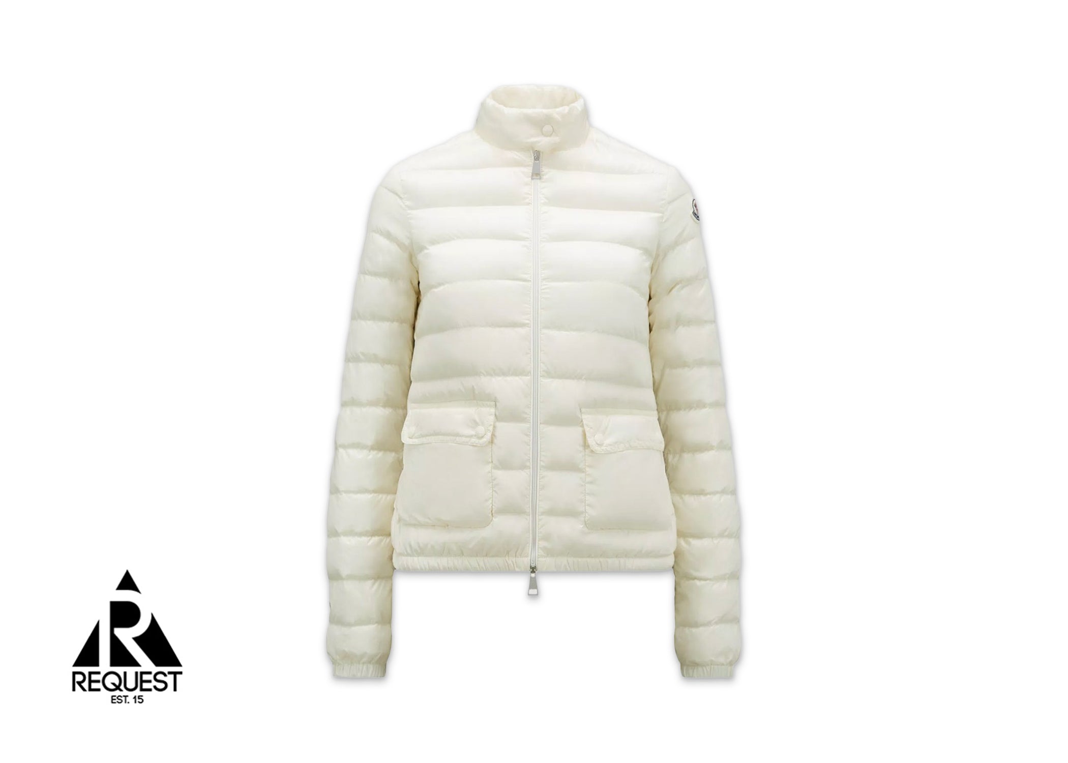Moncler Lans Short Down Jacket "White"
