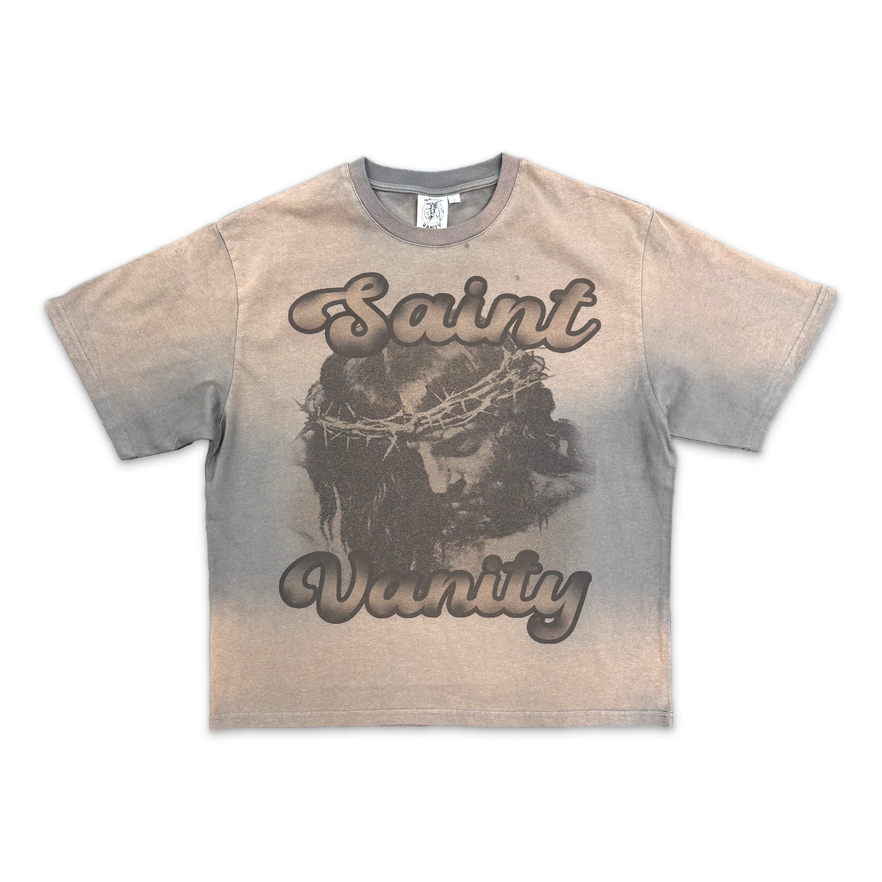 Saint Vanity, Jesus SV Tee "Grey"