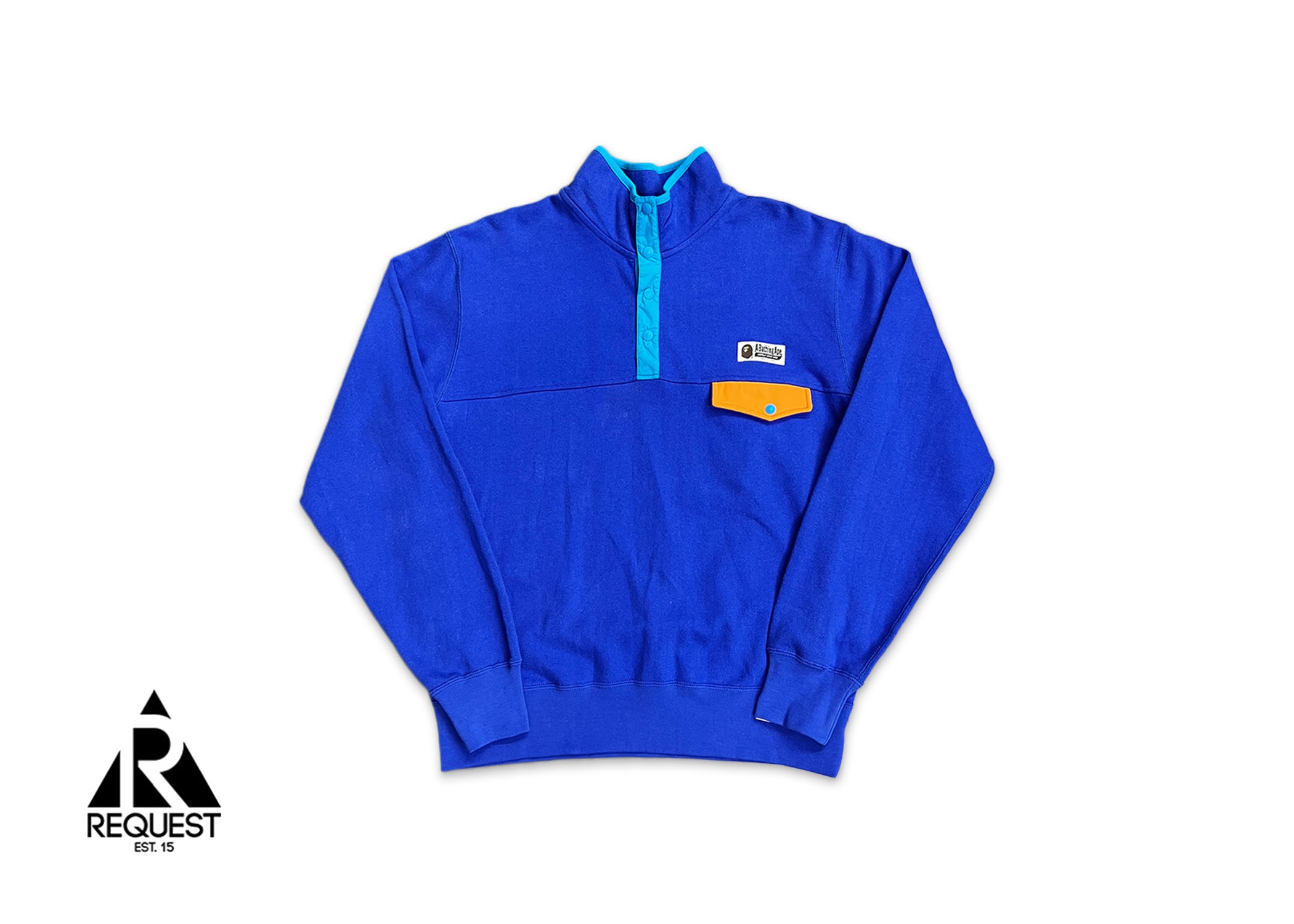 A Bathing Ape (BAPE), BAPE Snap-T Sweater "Blue"