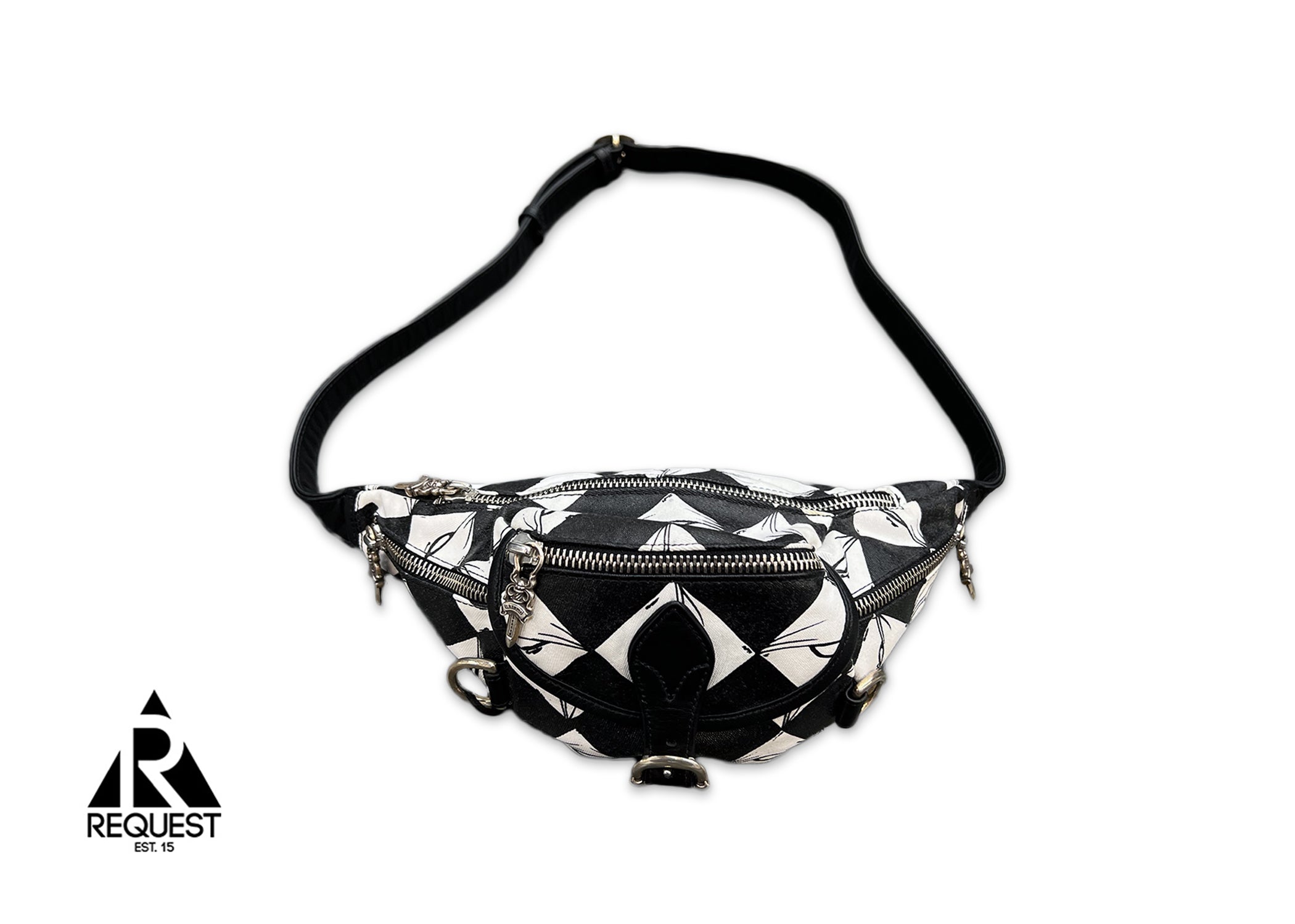 Chrome Hearts, Matty Boy 99 Eyes Snat Pack Bag "White/Black"