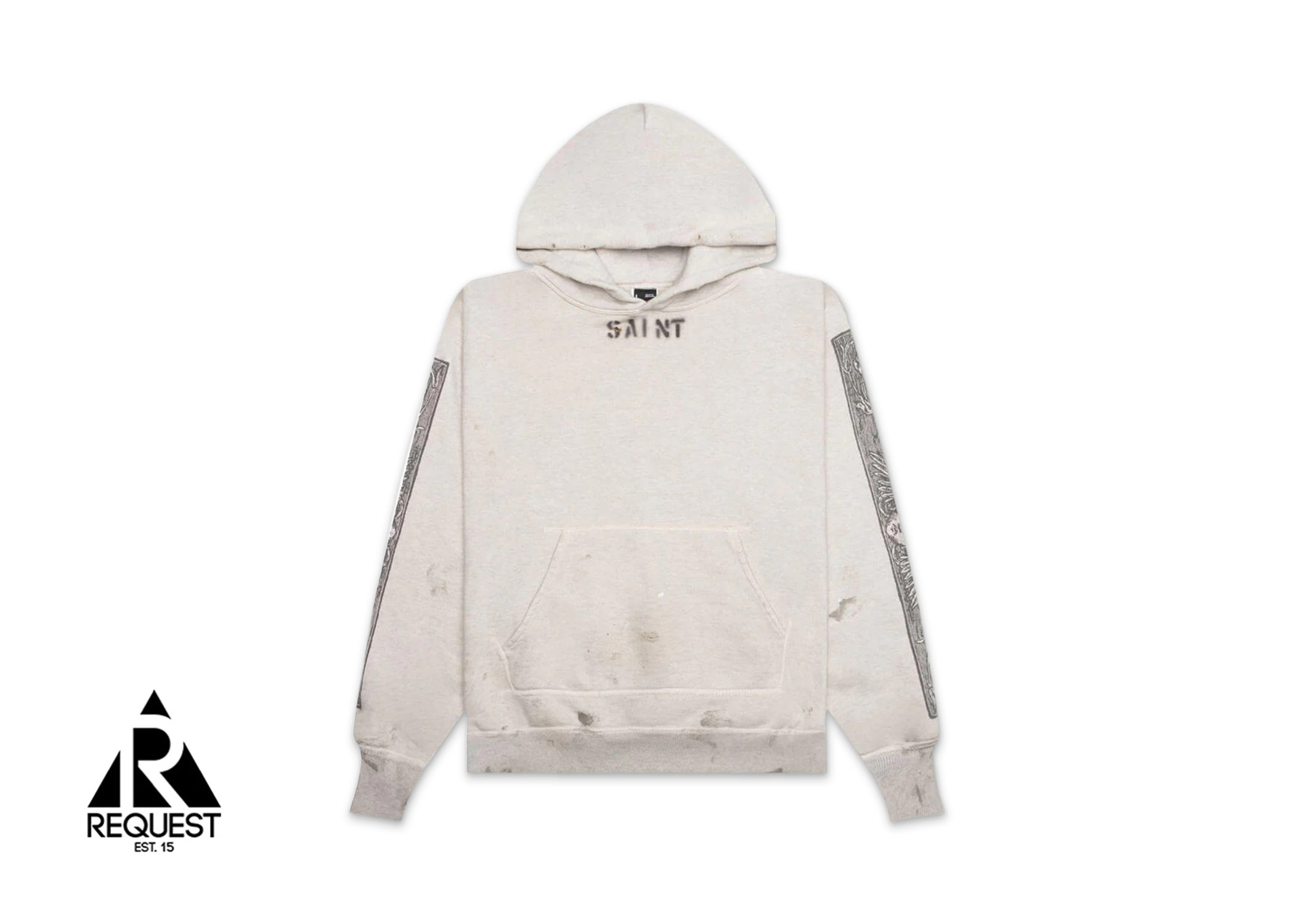 Saint Michael x Denim Tears Mural Hoodie "Grey"