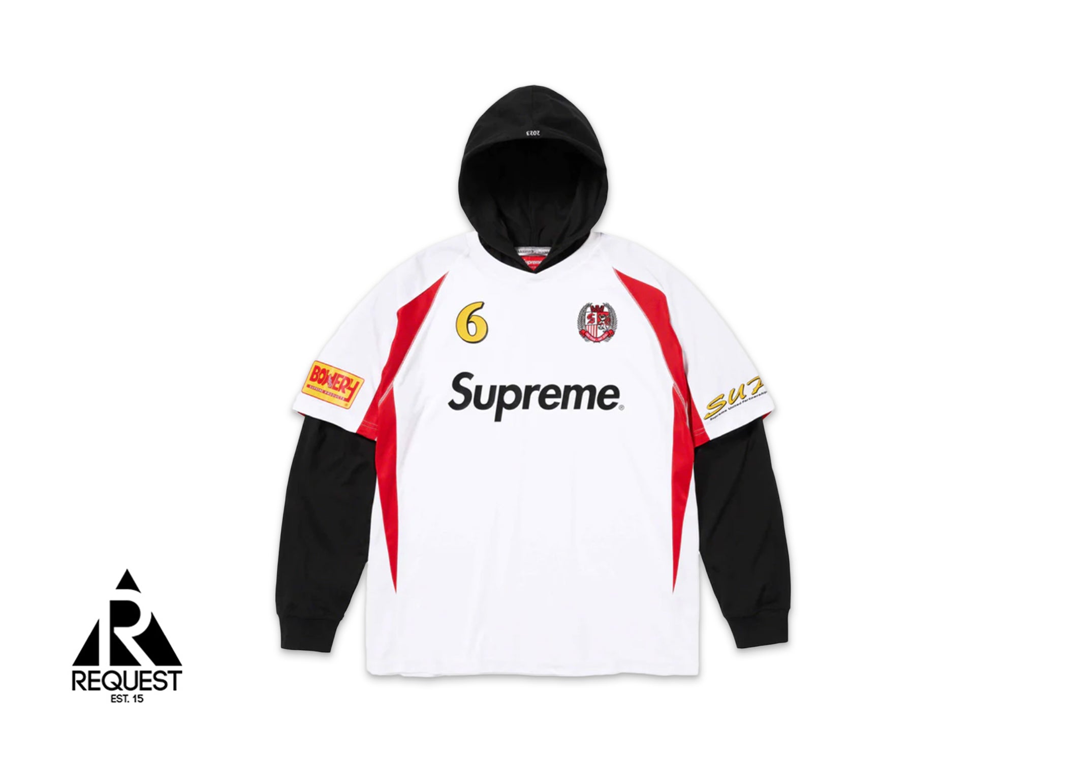 Supreme Hooded Soccer Jersey 