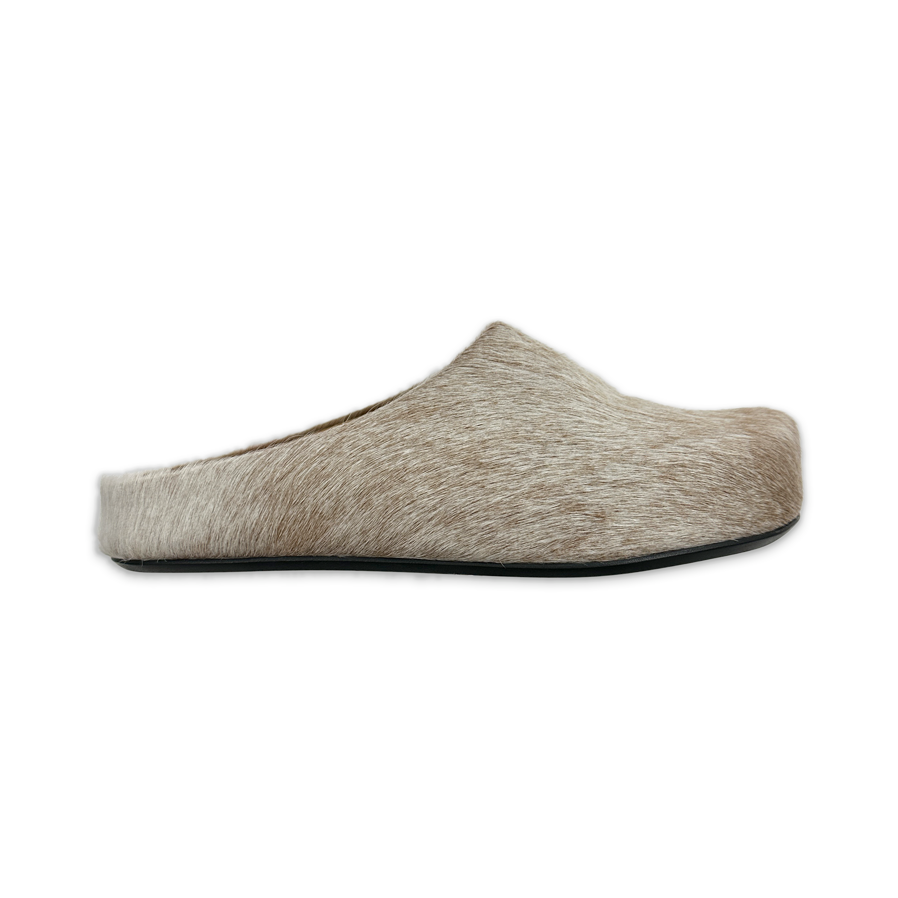 Marni, Fussbett Sabot Slippers "Soft Beige"