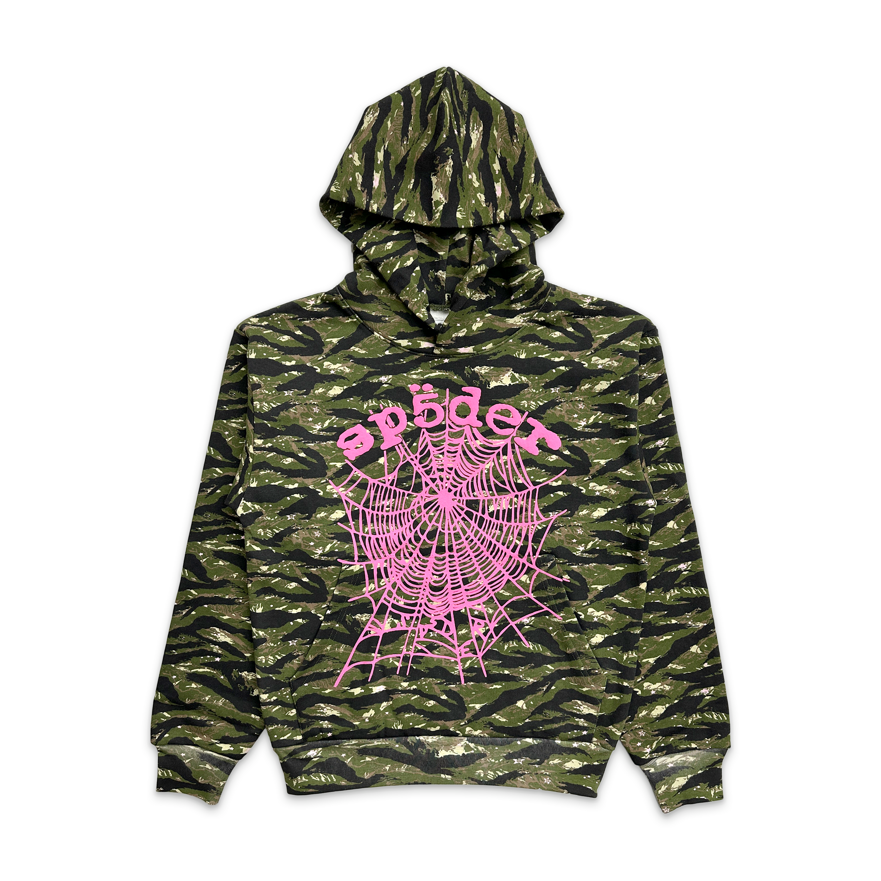 Sp5der, OG Web V2 Hoodie "Tiger Camo"