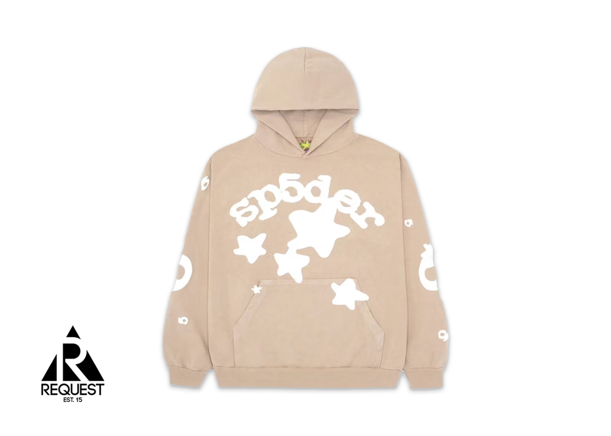 Sp5der Hoodie “Sand Beluga Light Brown"