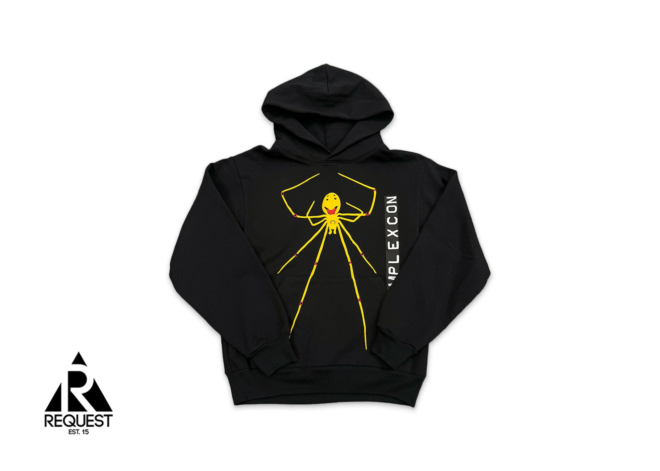 Request, Cactus Plant Flea Market x ComplexCon Smiley Spider Hoodie "Black"