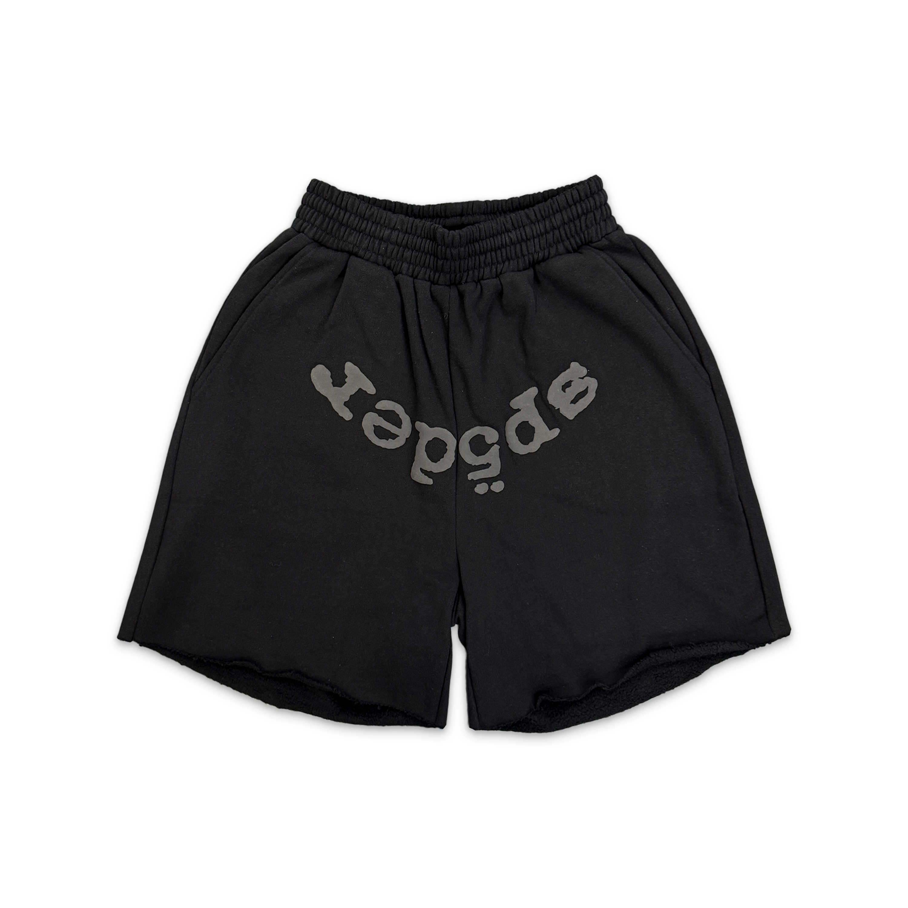 Sp5der, OG Logo V2 Sweatshorts "Black"