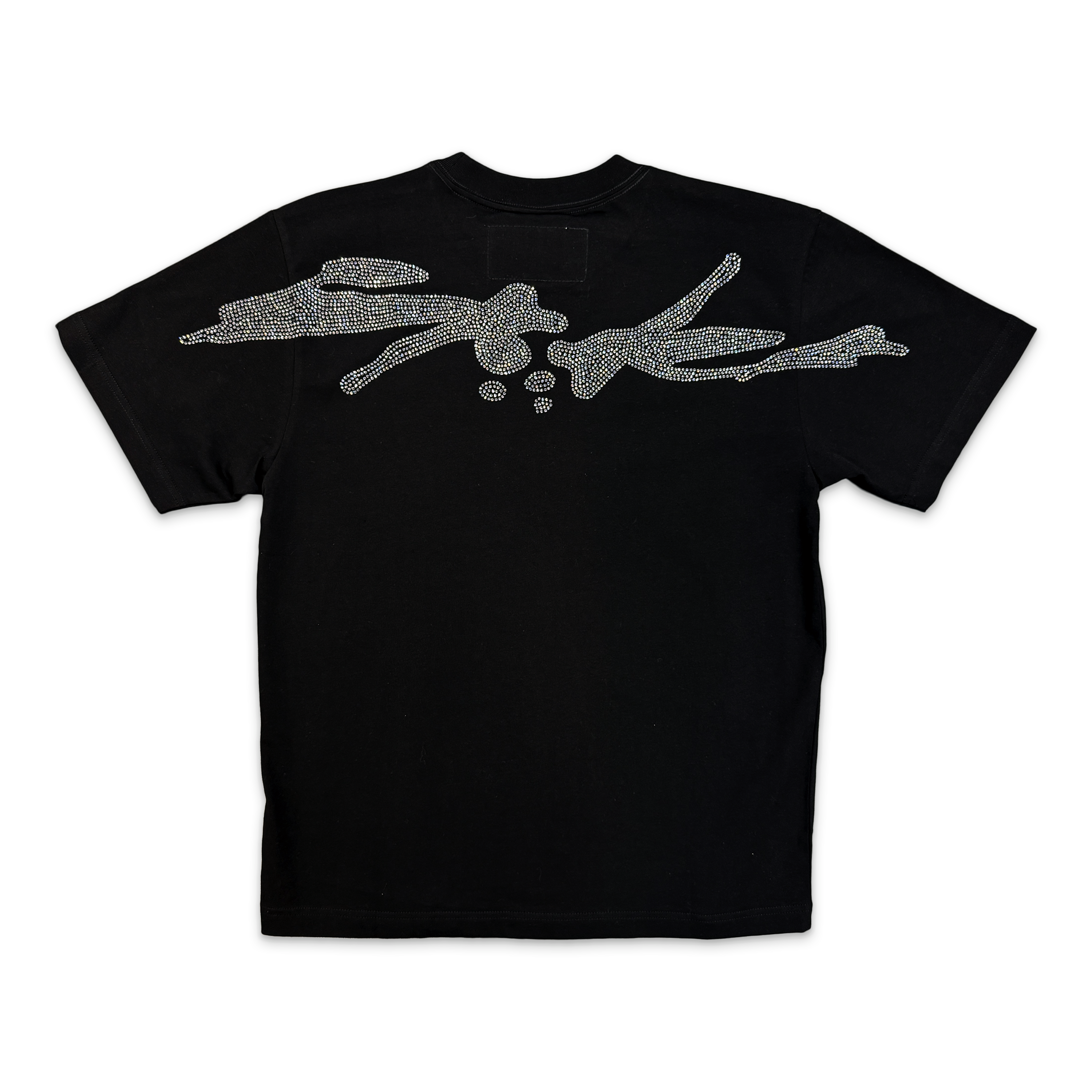 Sp5der, TM Rhinestone Tee "Black"