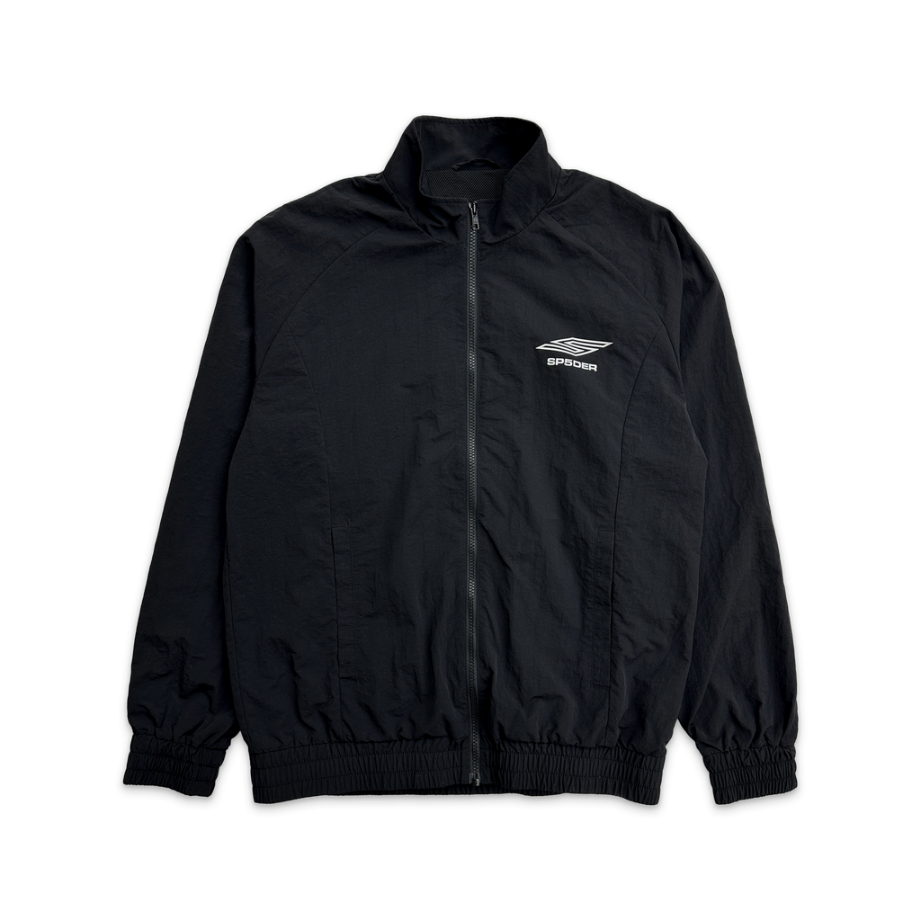 ジャケット ODDSTUDIO Stitched track windbreaker BLACK OO3FUJP101BK Pro Windbreaker Jacket