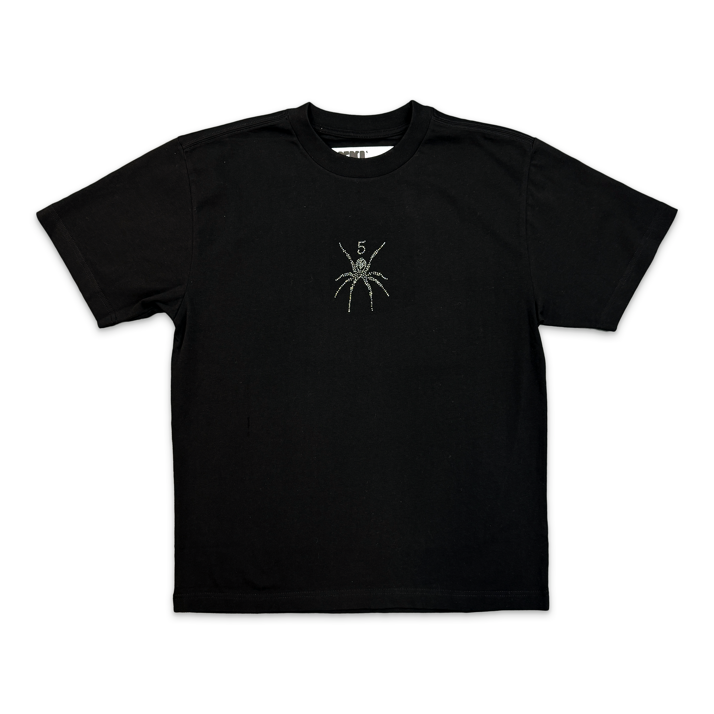 Sp5der, TM Rhinestone Tee "Black"