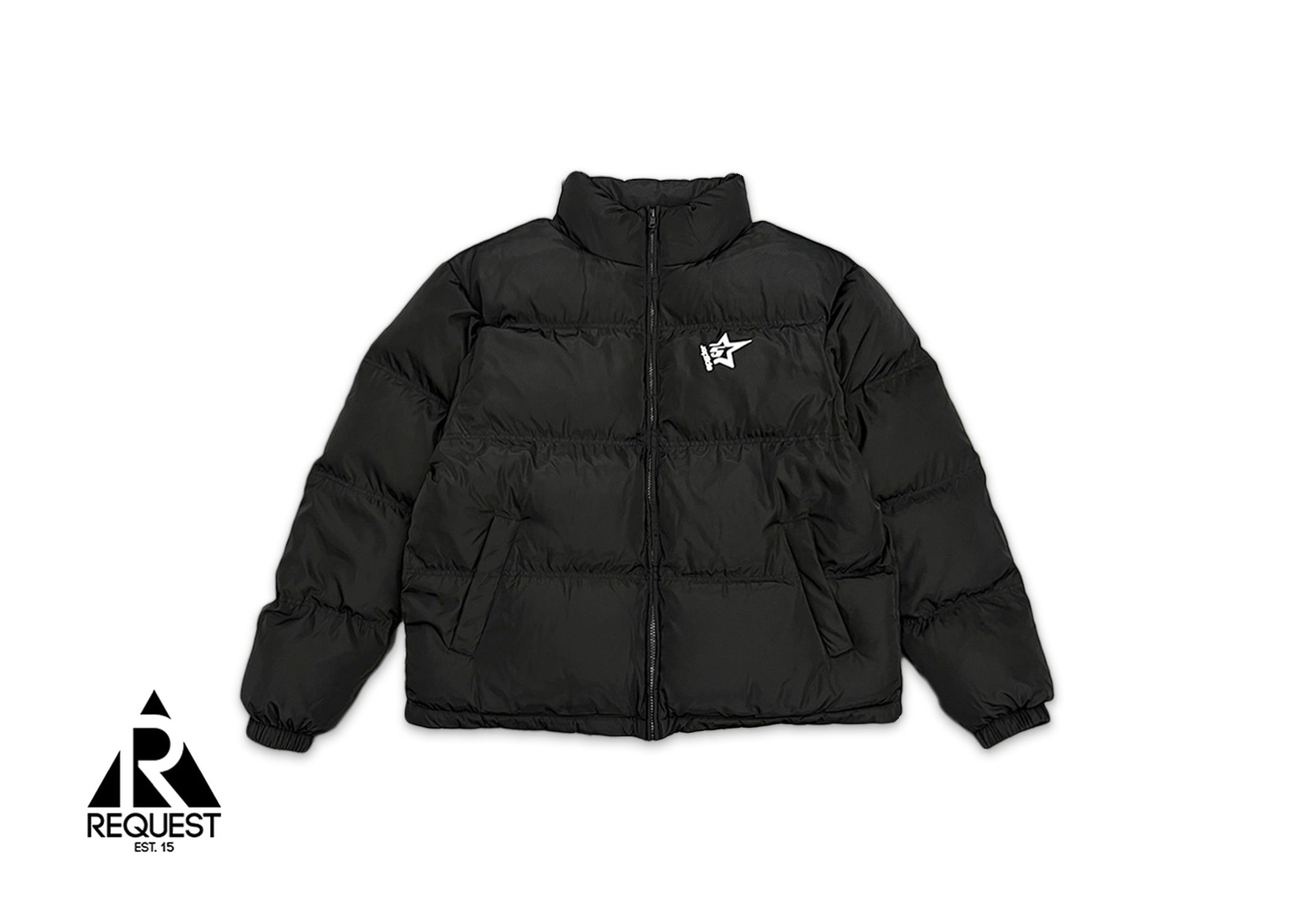 Sp5der, 5Star Puffer Jacket "Black"