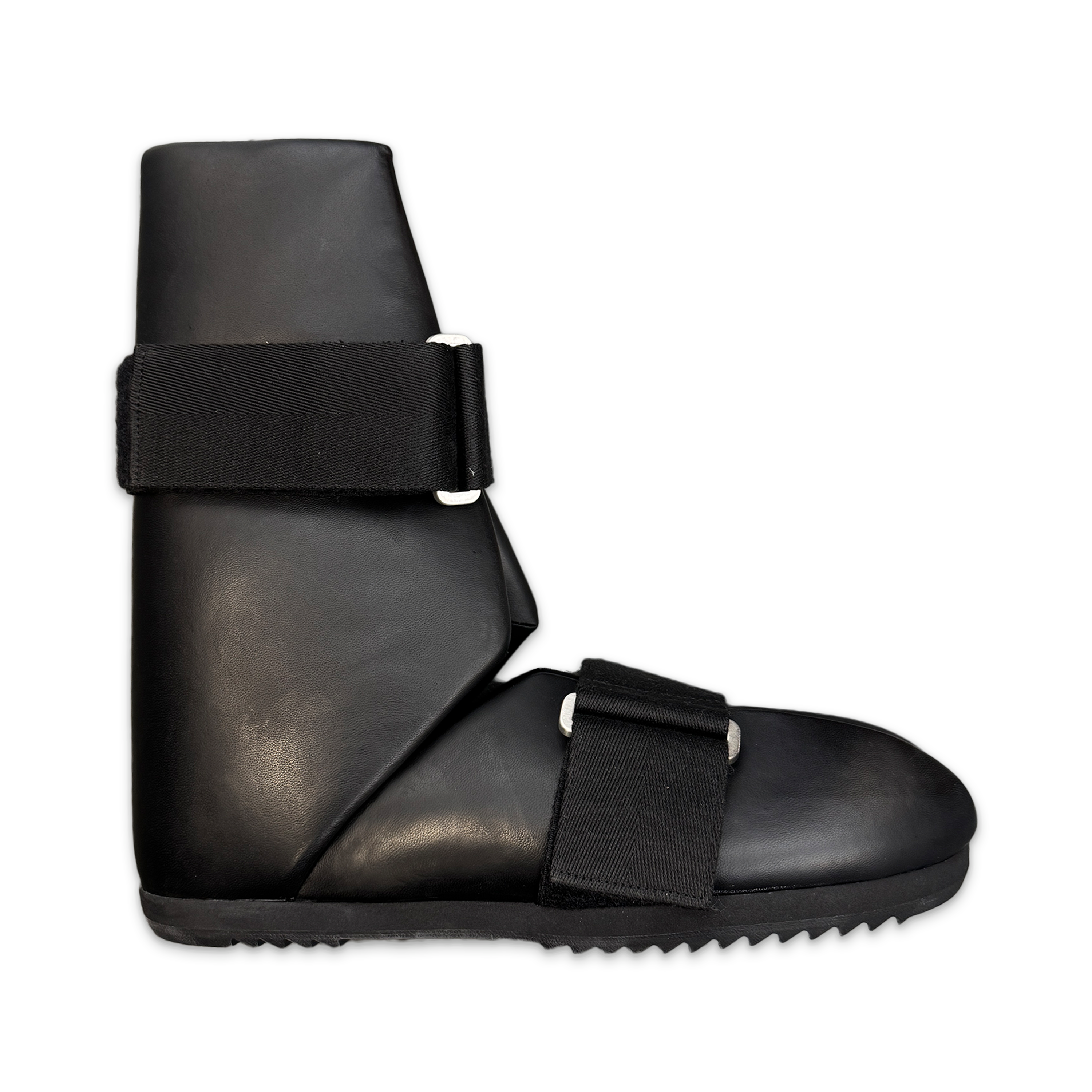 Rick Owens, Lido Low Splint Sandal "Black"