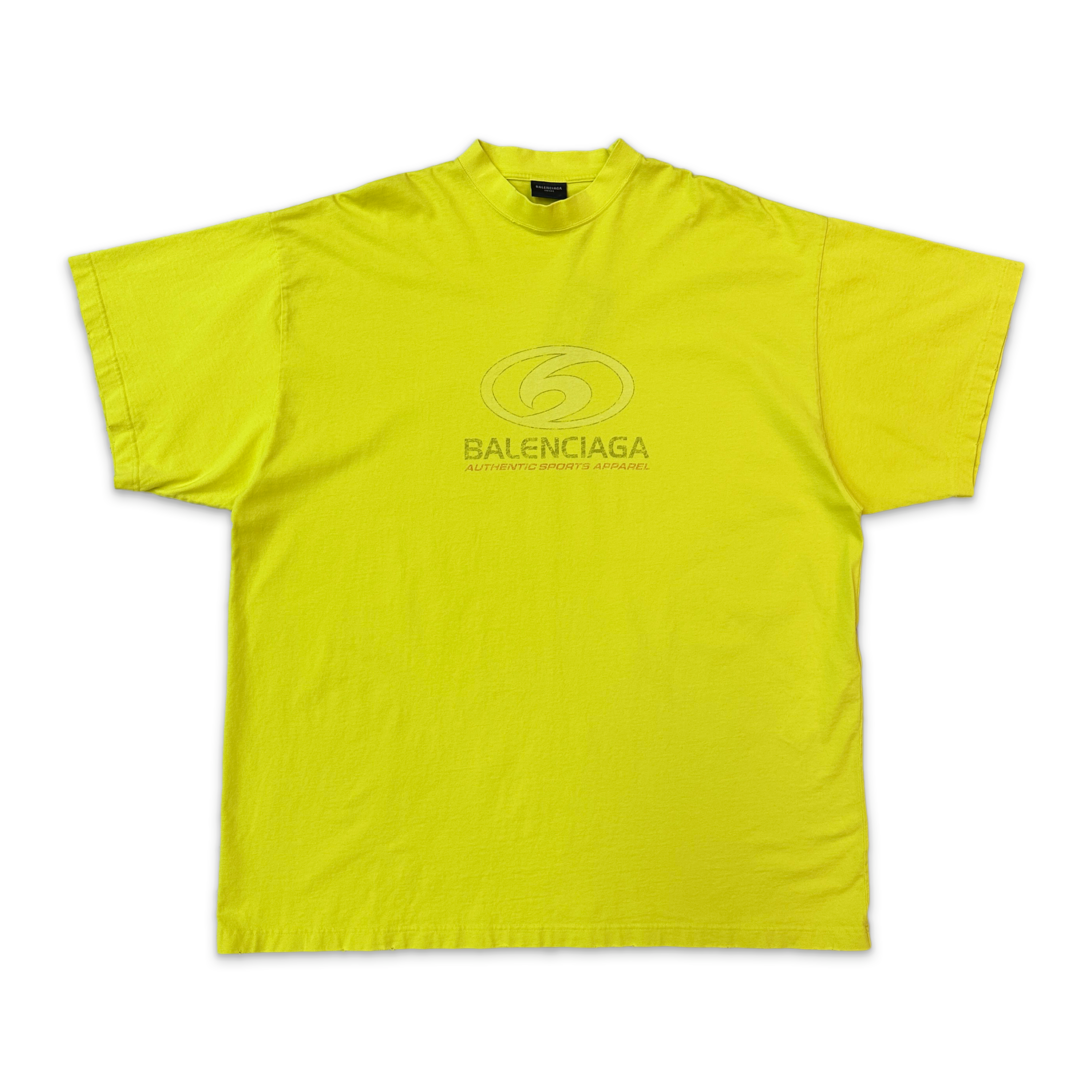 Surf Sport Logo Tee "Flou Yellow"