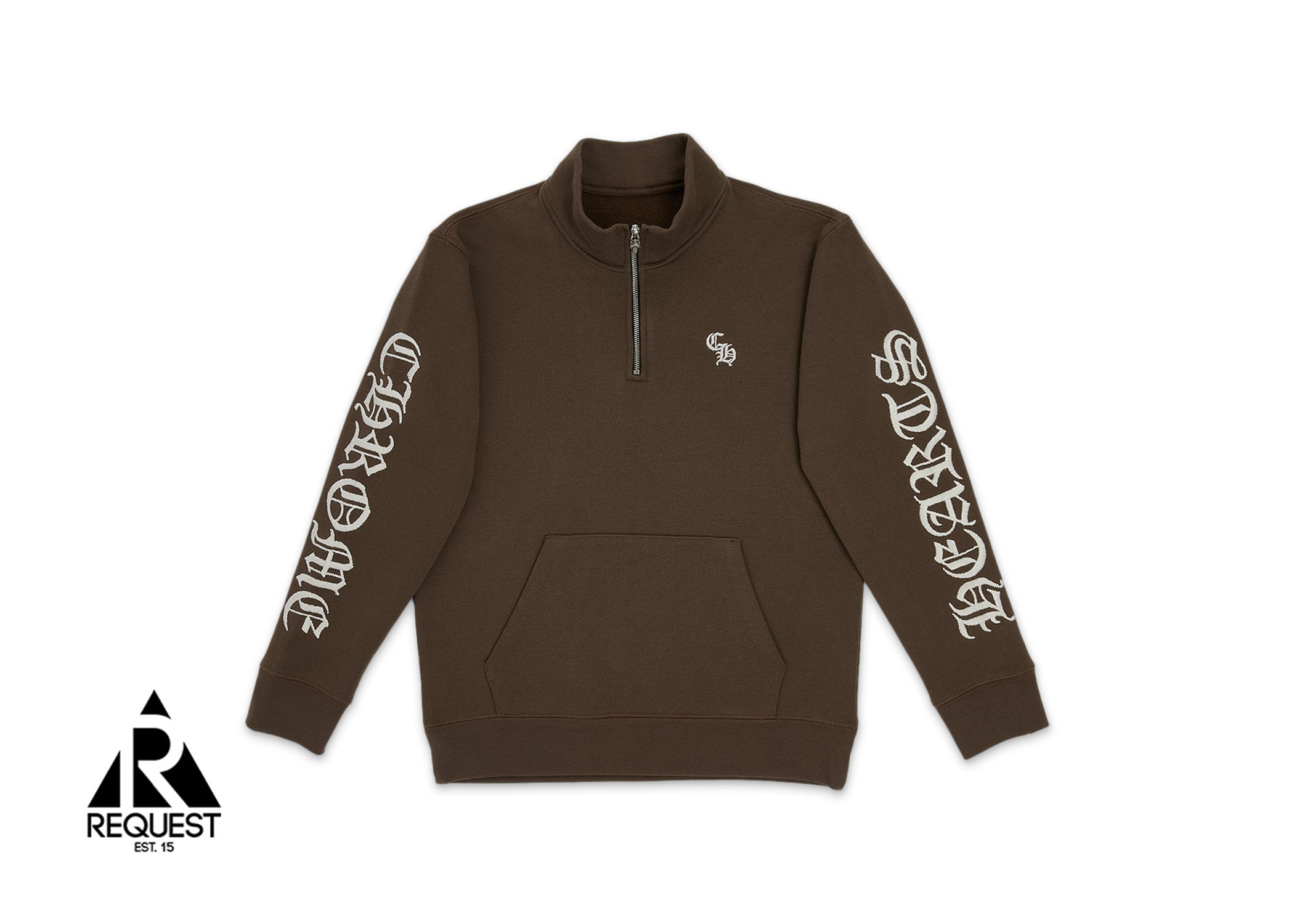 Chrome Hearts Slo Ride Half Zip “Brown”