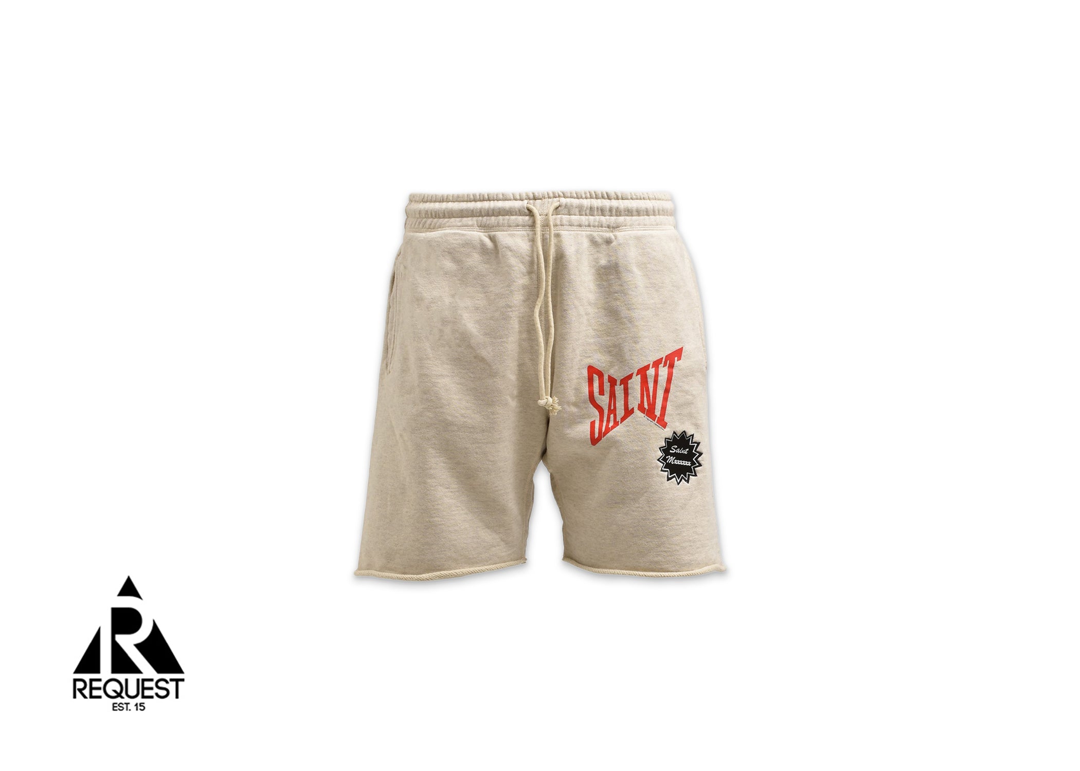 Saint Micheal Saint Logo Sweat Shorts SS24 "Grey"