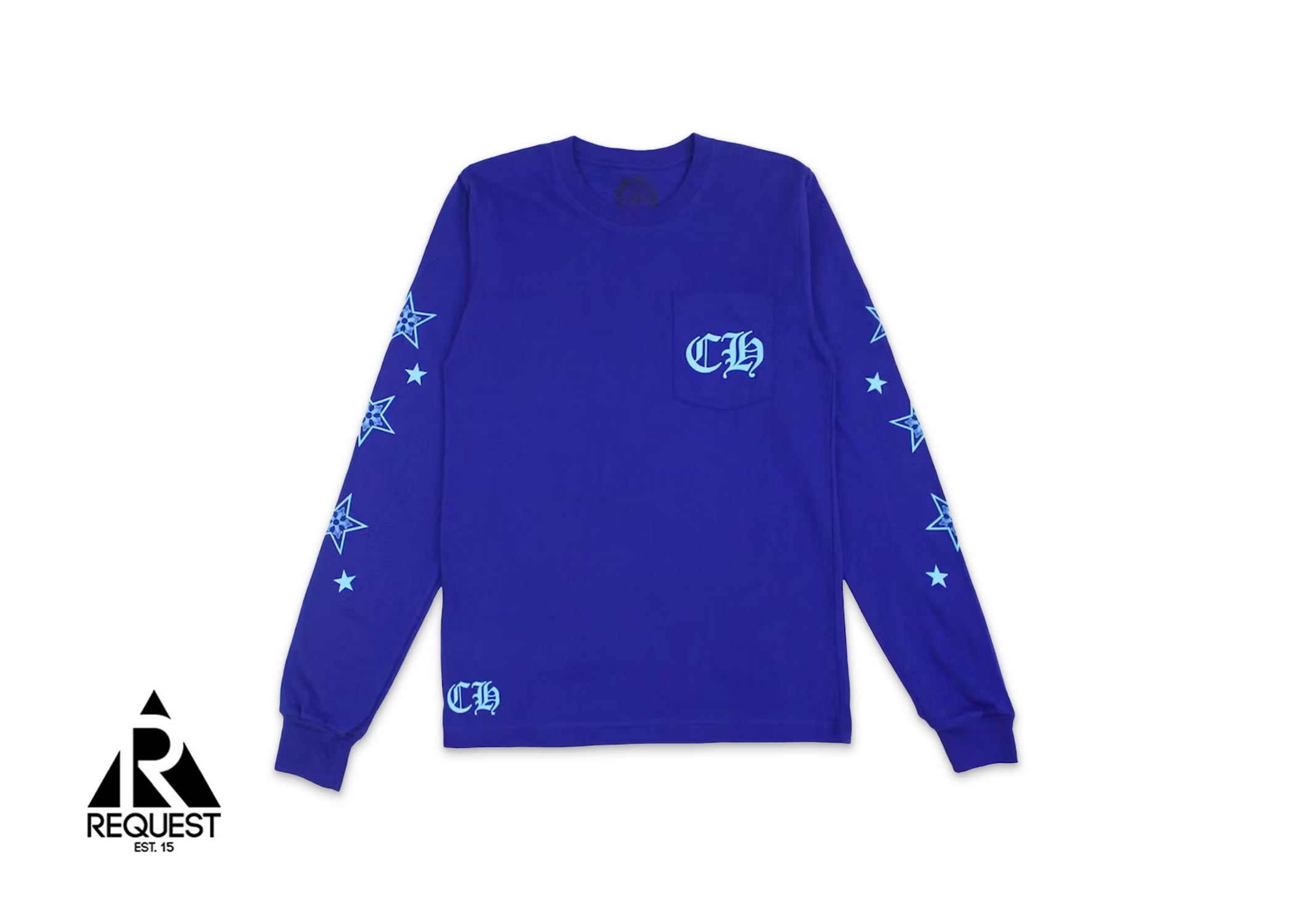 Chrome Hearts Star L/S T-Shirt "Blue"
