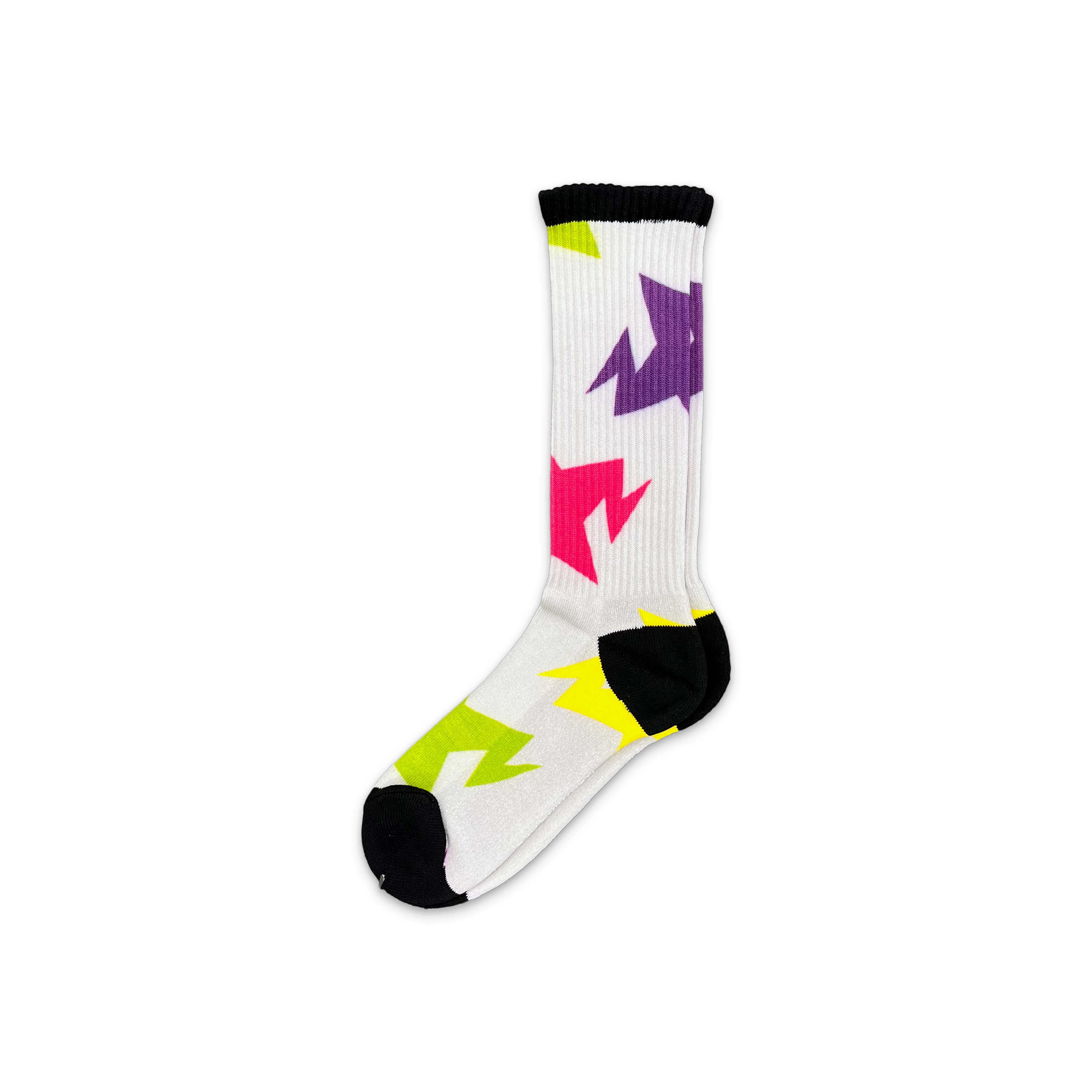 A Bathing Ape (BAPE), Star Pattern Socks “Multi”