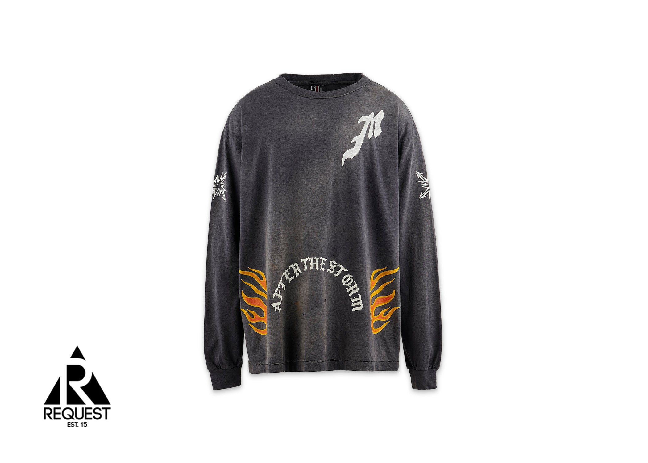 Saint Michael After The Storm L/S Tee "Vintage Black"