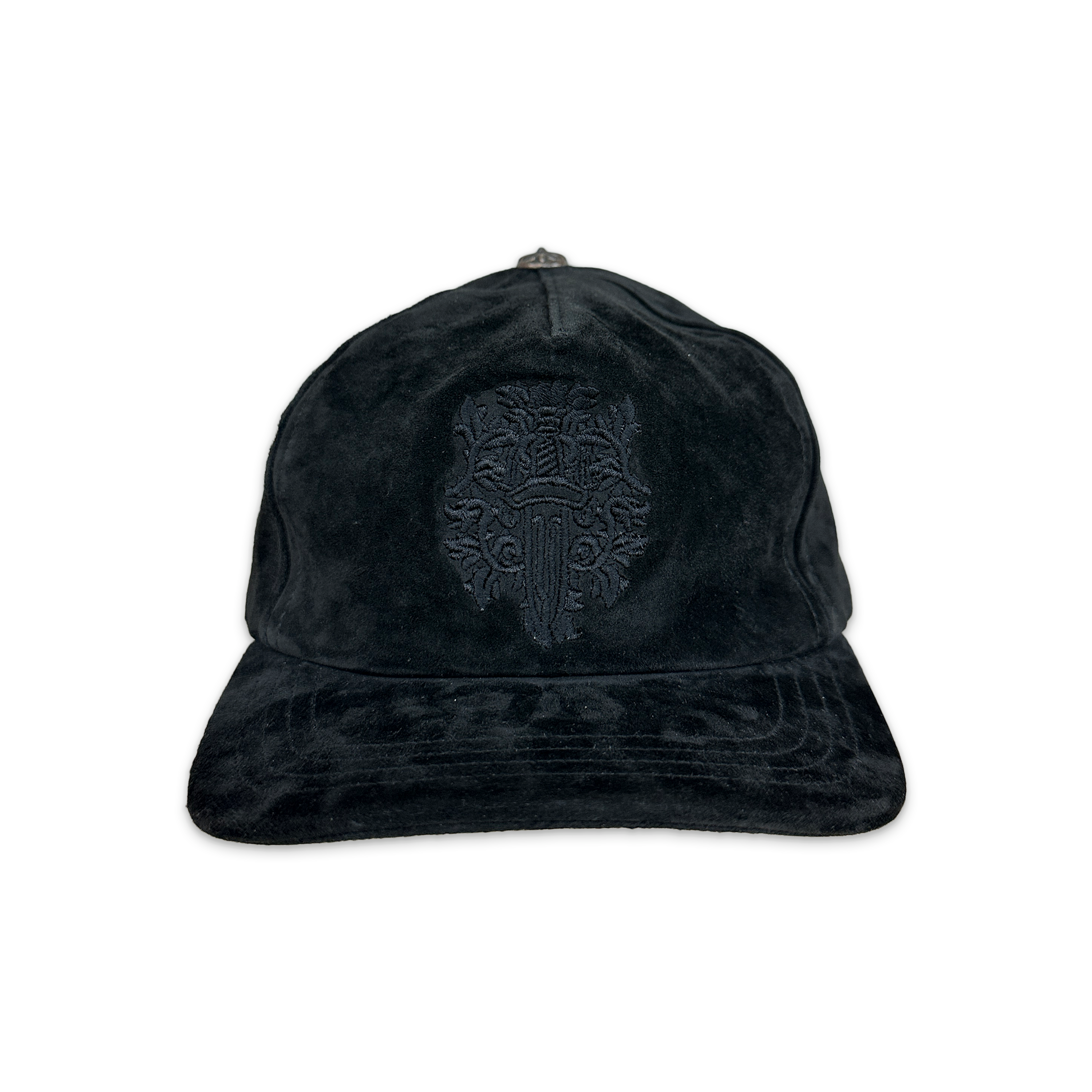 Chrome Hearts, Suede Dagger Hat "Black"