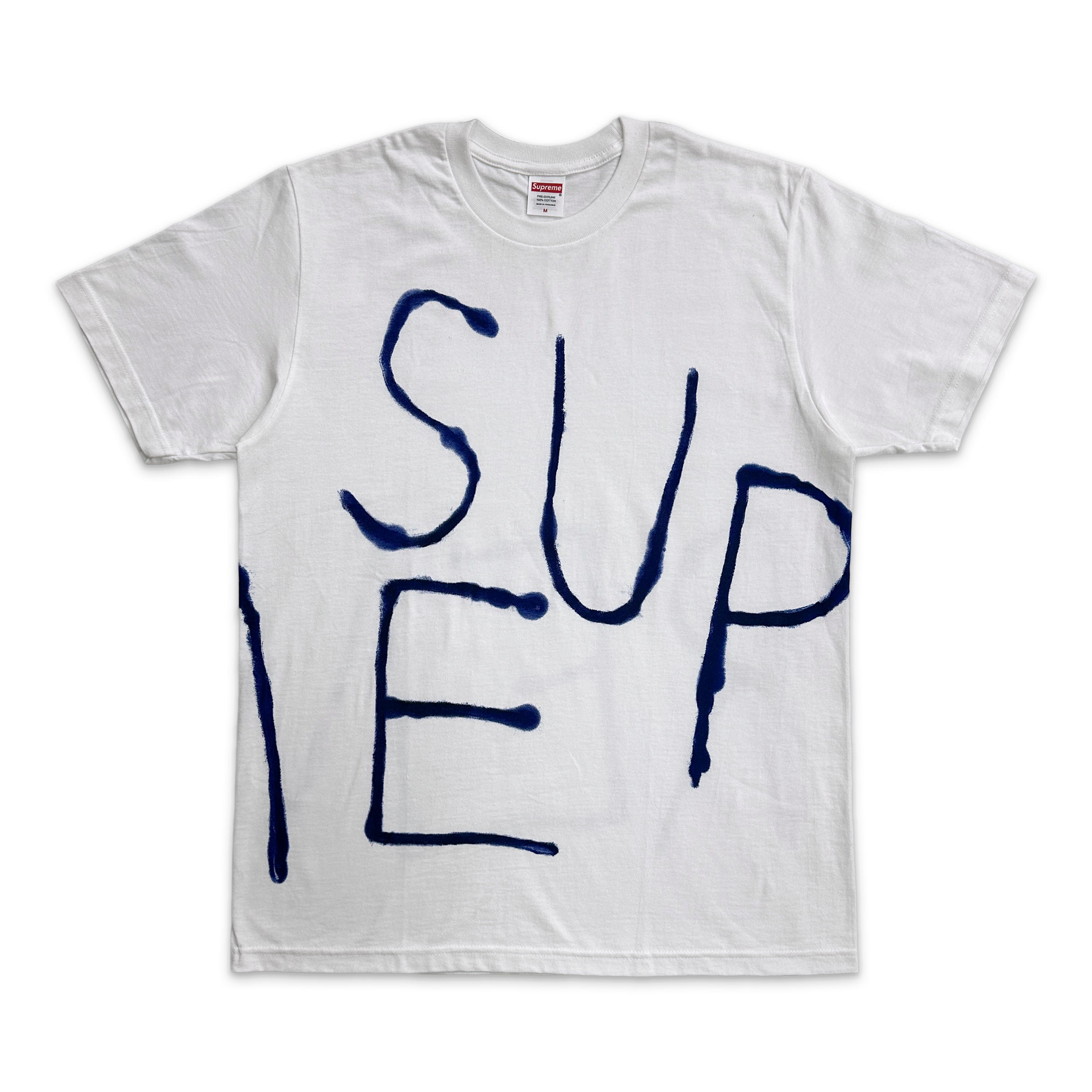 Supreme, Painted Tee "White"