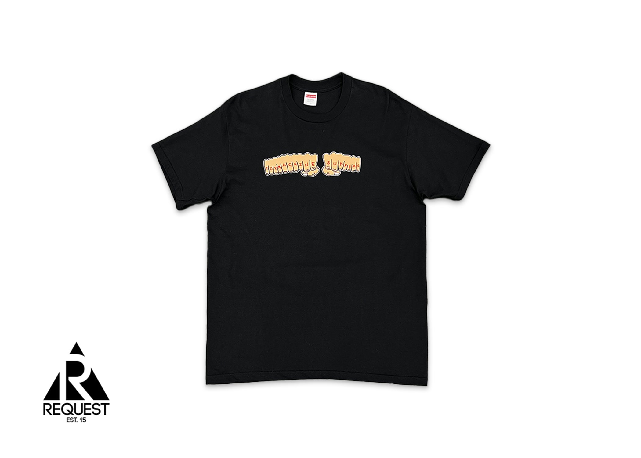 Supreme, Toy Machine Fist Tee "Black"