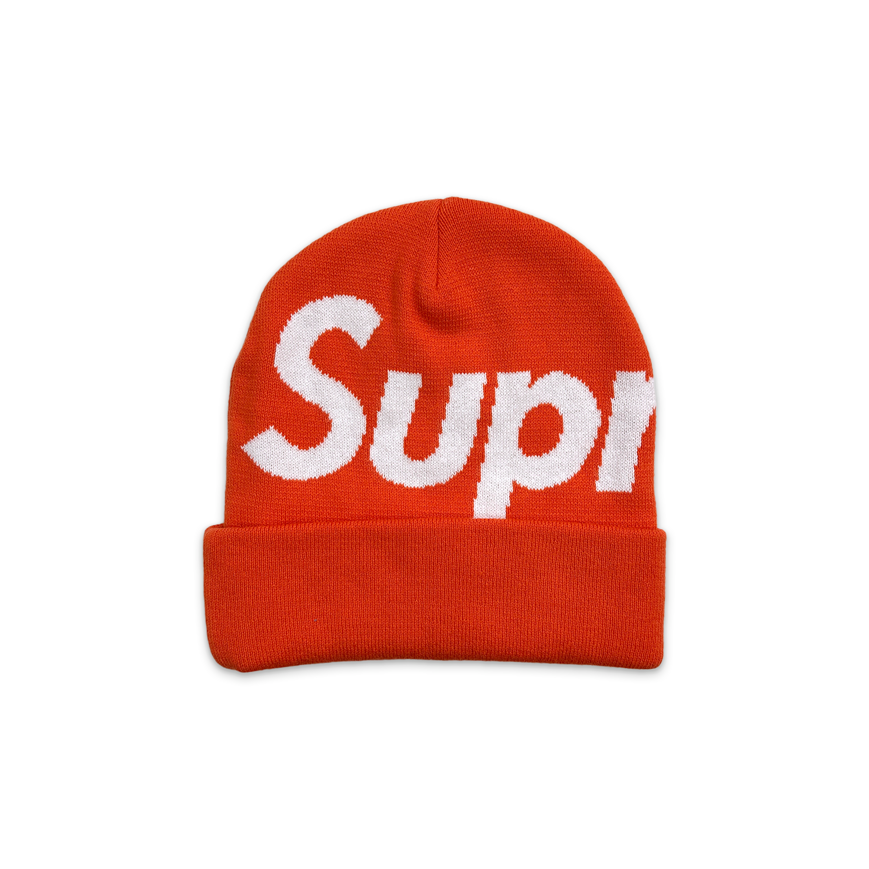 Supreme, Big Logo Beanie FW24 "Orange"