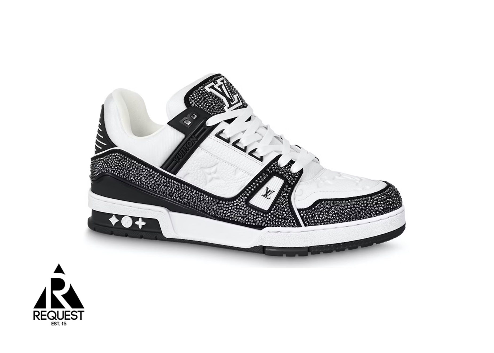 Louis Vuitton LV Trainer Black White