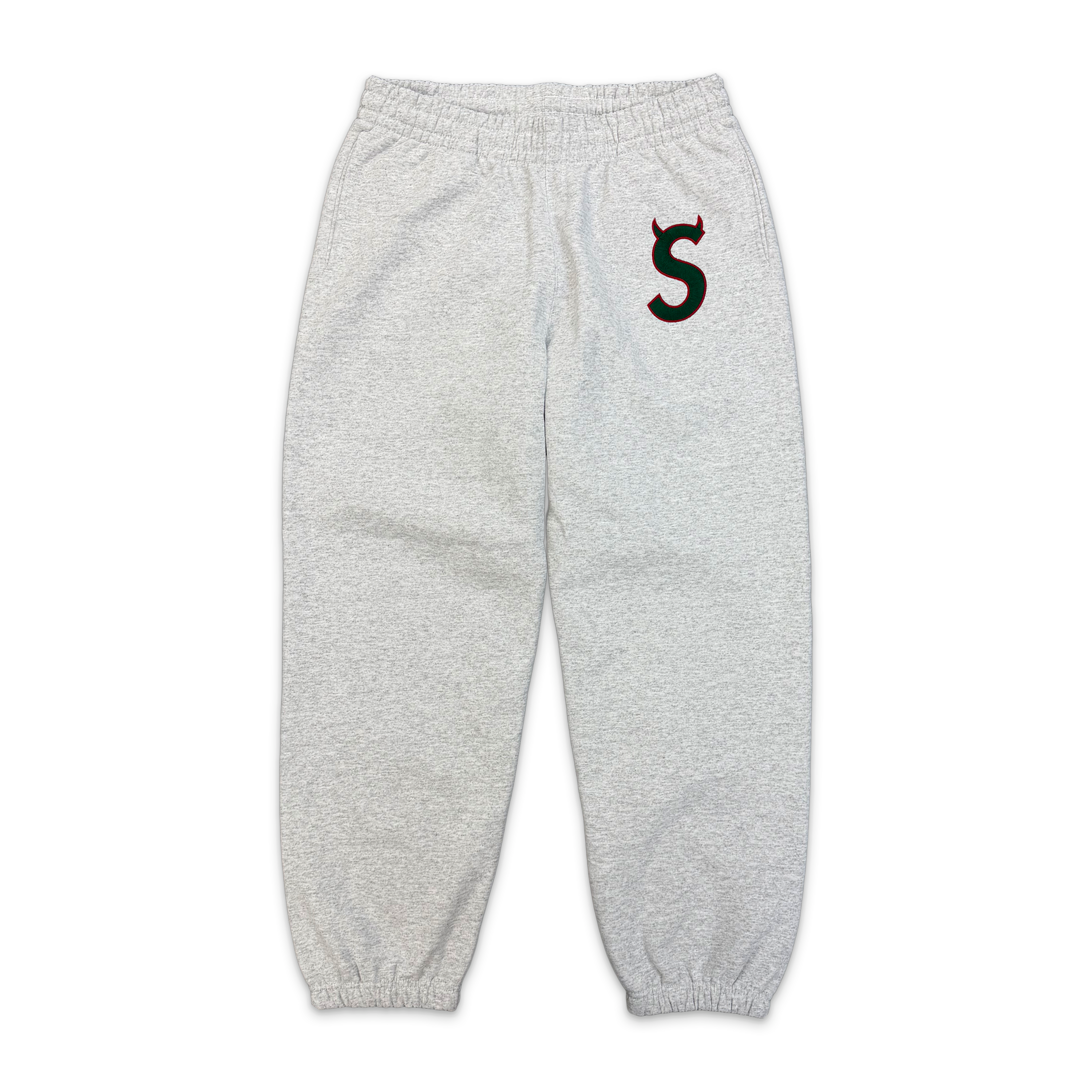 Devil S Logo Sweatpants "Ash Grey" (SS26)