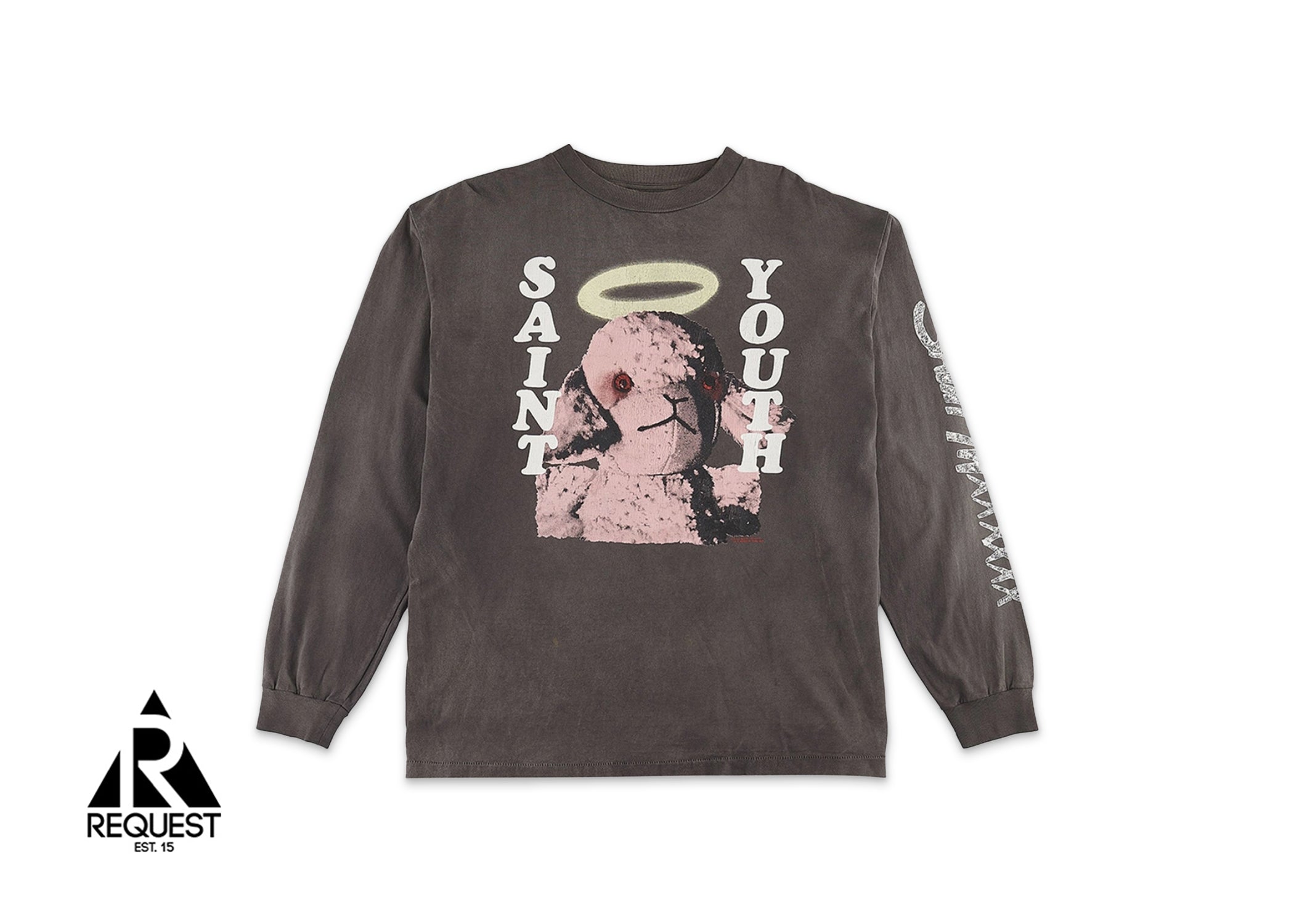 Saint Michael Saint Youth Pink Sheep L/S Tee "Vintage Black"