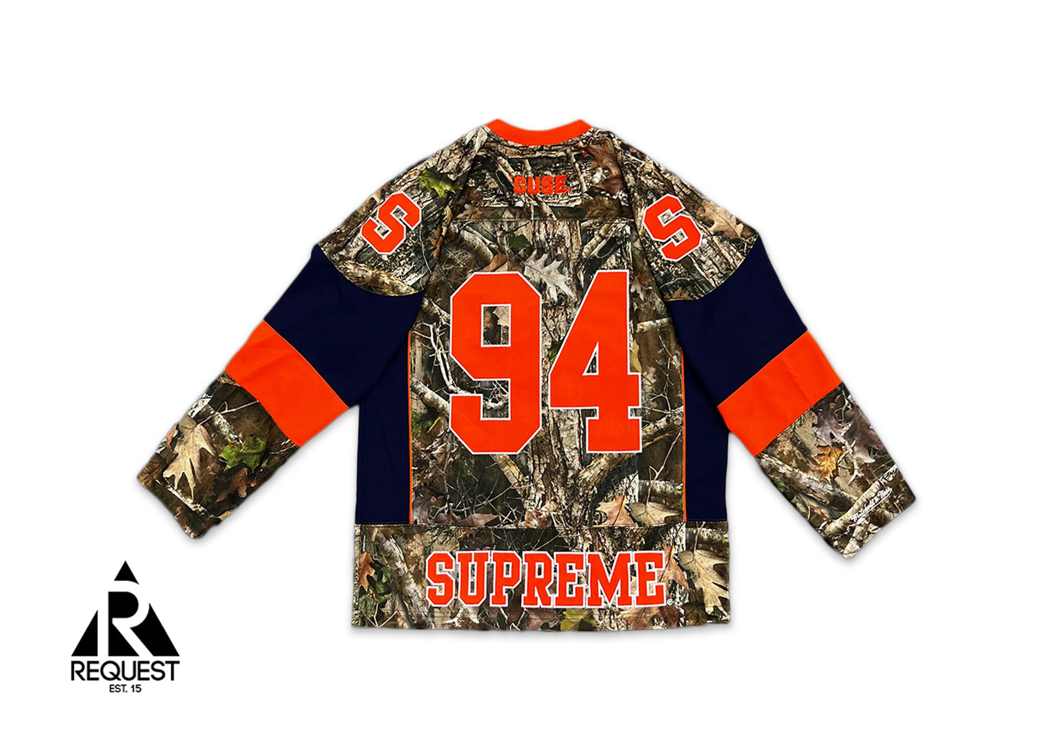 Supreme, Mitchell & Ness NCAA Hockey Jersey "Syracuse Camo"