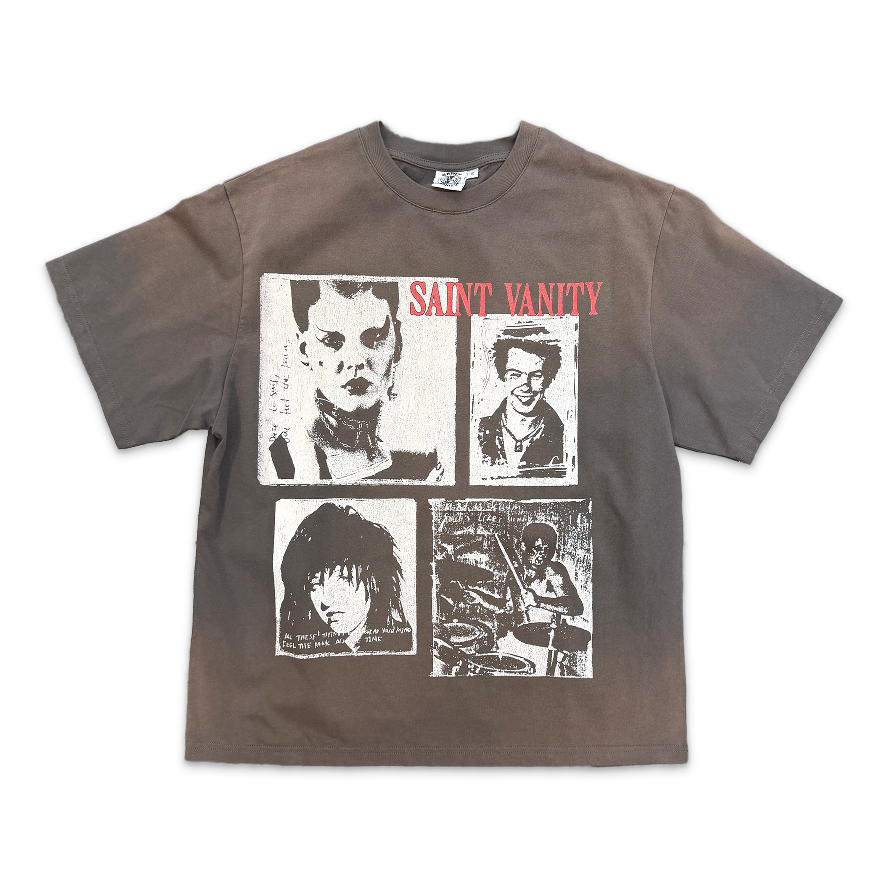 Saint Vanity, Rockstar Tee “Vintage Black”