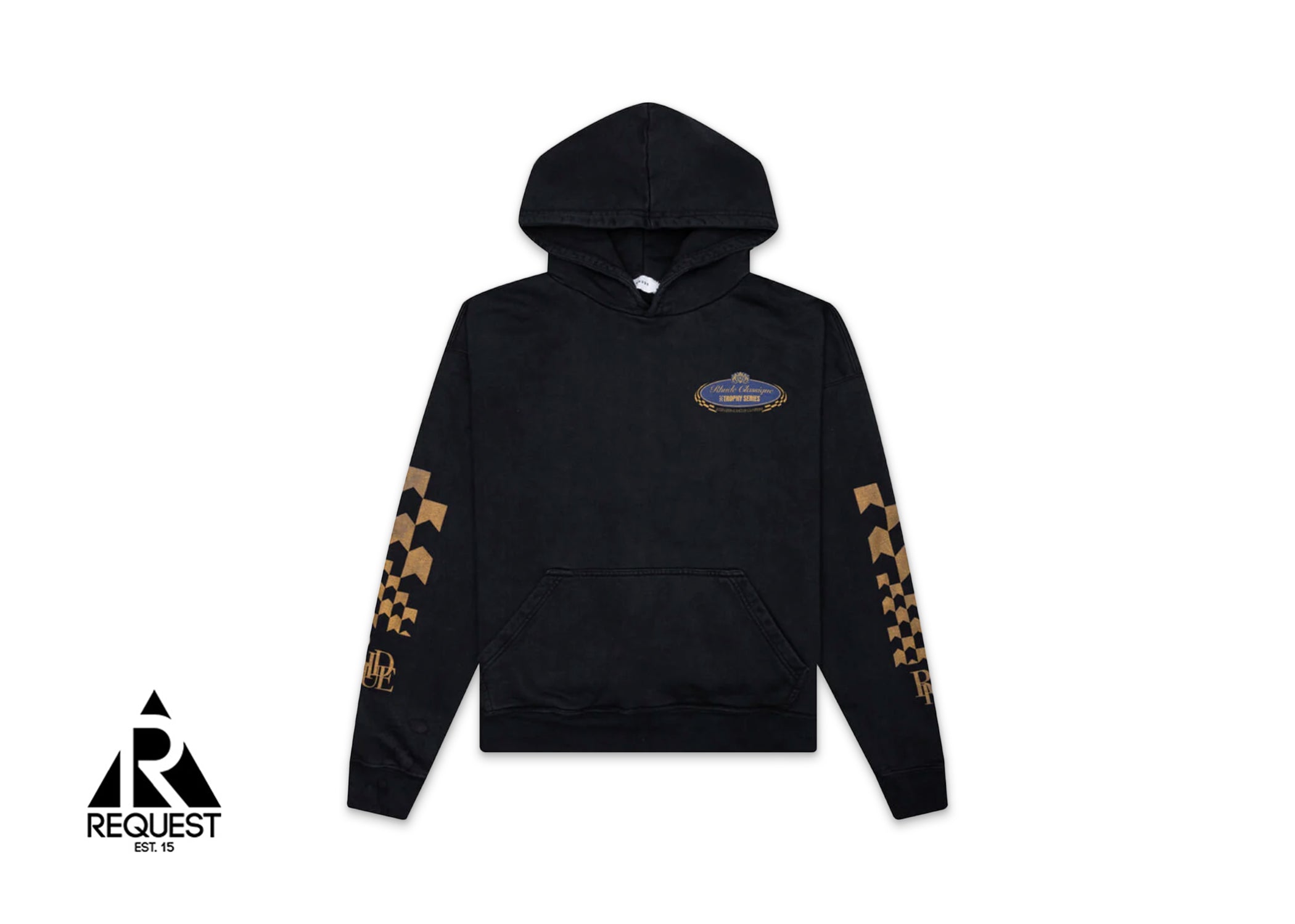 Rhude Trophy Hoodie “Vintage Black”