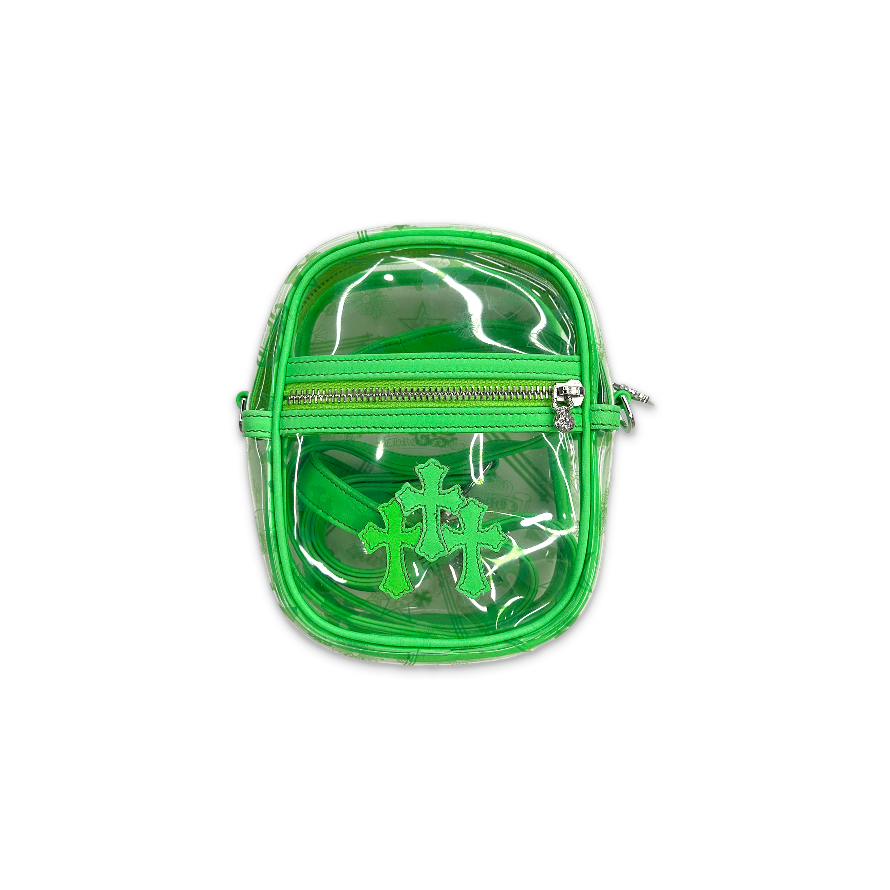 Chrome Hearts, Taka Mini Leather Bag "Green"