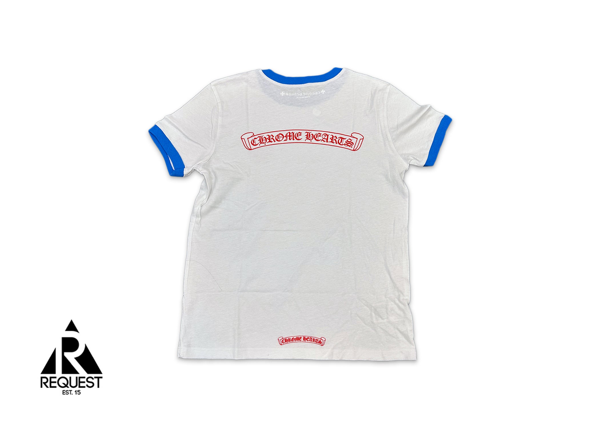 Chrome Hearts Horseshoe Vintage T-Shirt "Blue/Red/White" (W)