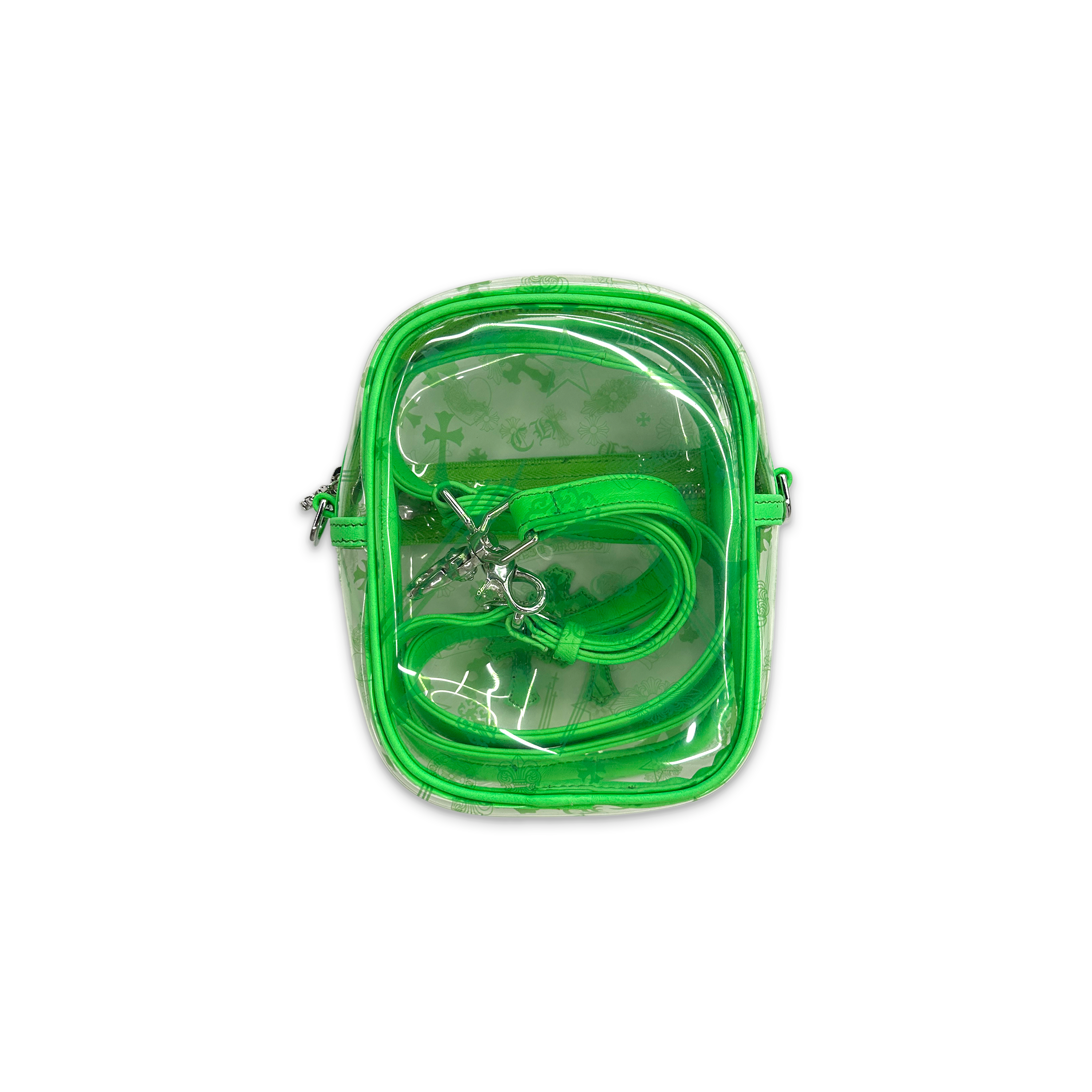 Chrome Hearts, Taka Mini Leather Bag "Green"