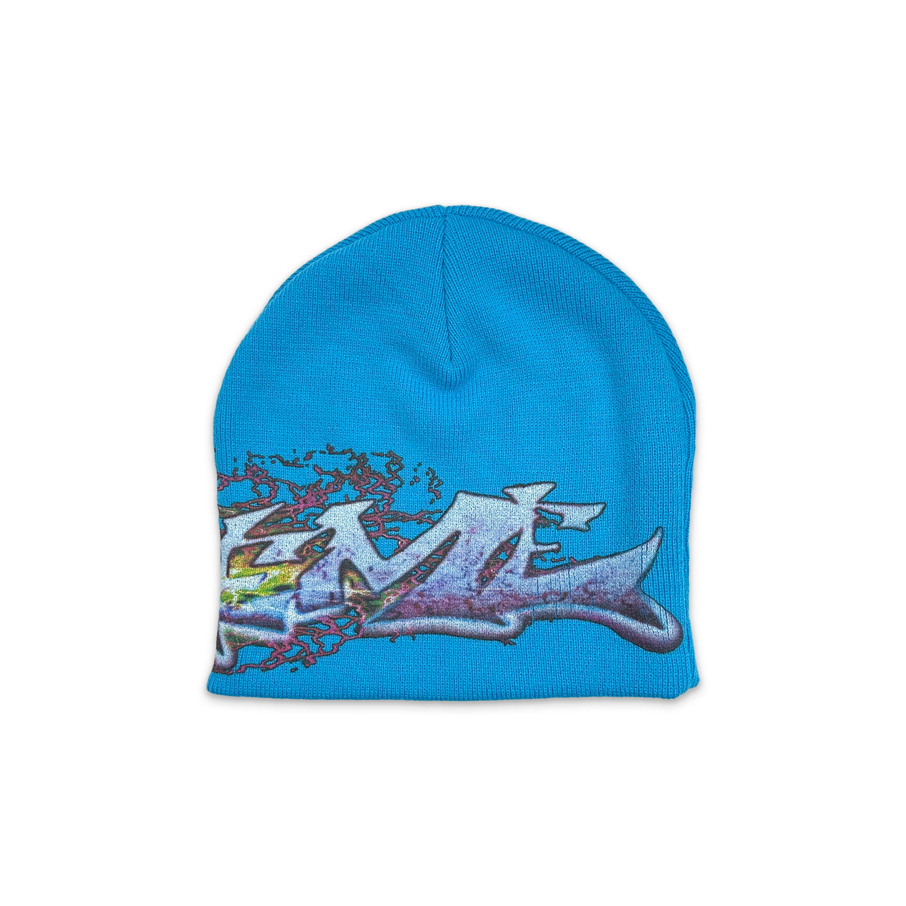Supreme, Tag Beanie FW25 "Cyan"