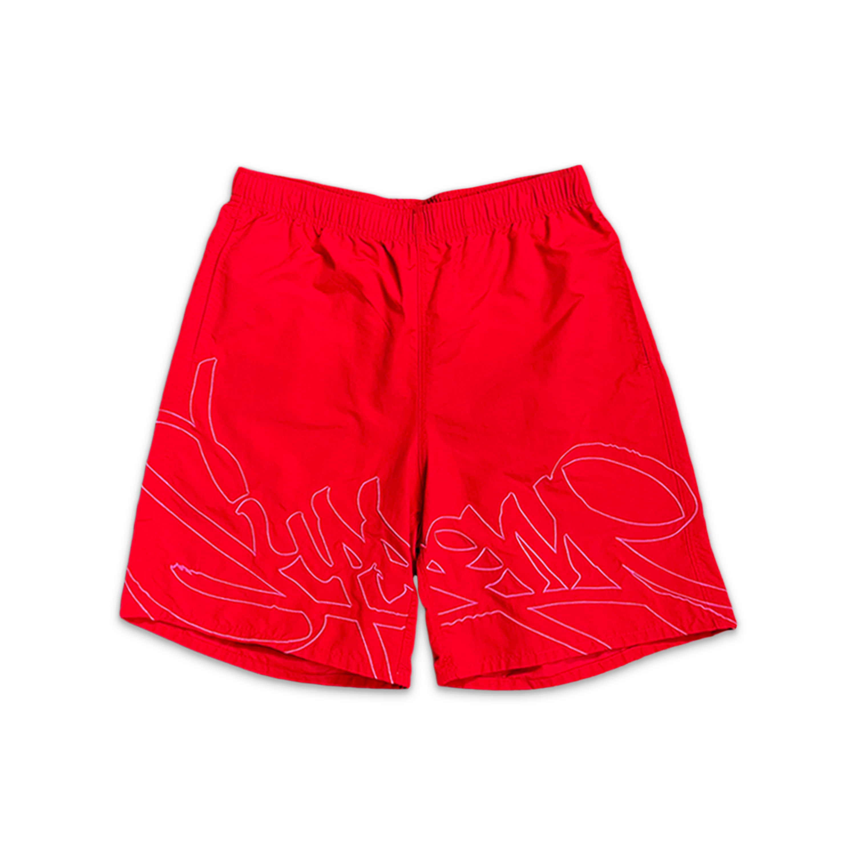 Supreme, Tag Water Shorts SS24 "Red"